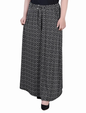 Comfort Wear Plus Size Maxi Length Skirt