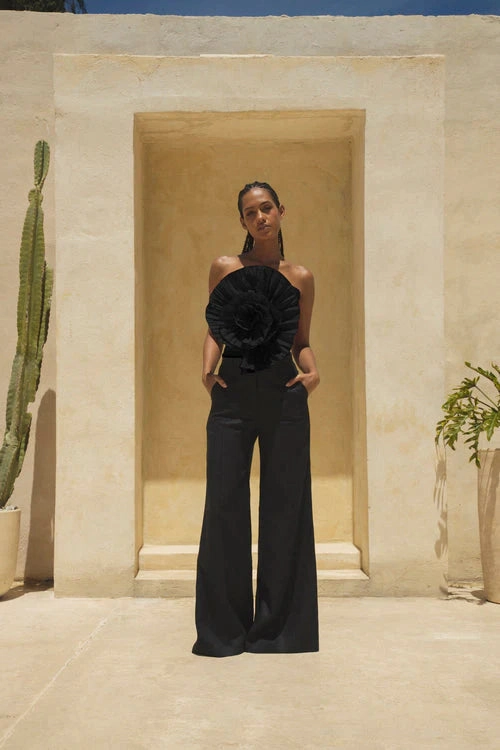 Training Comfort Wrinkle resistant fabric Encontrate Pants in Black