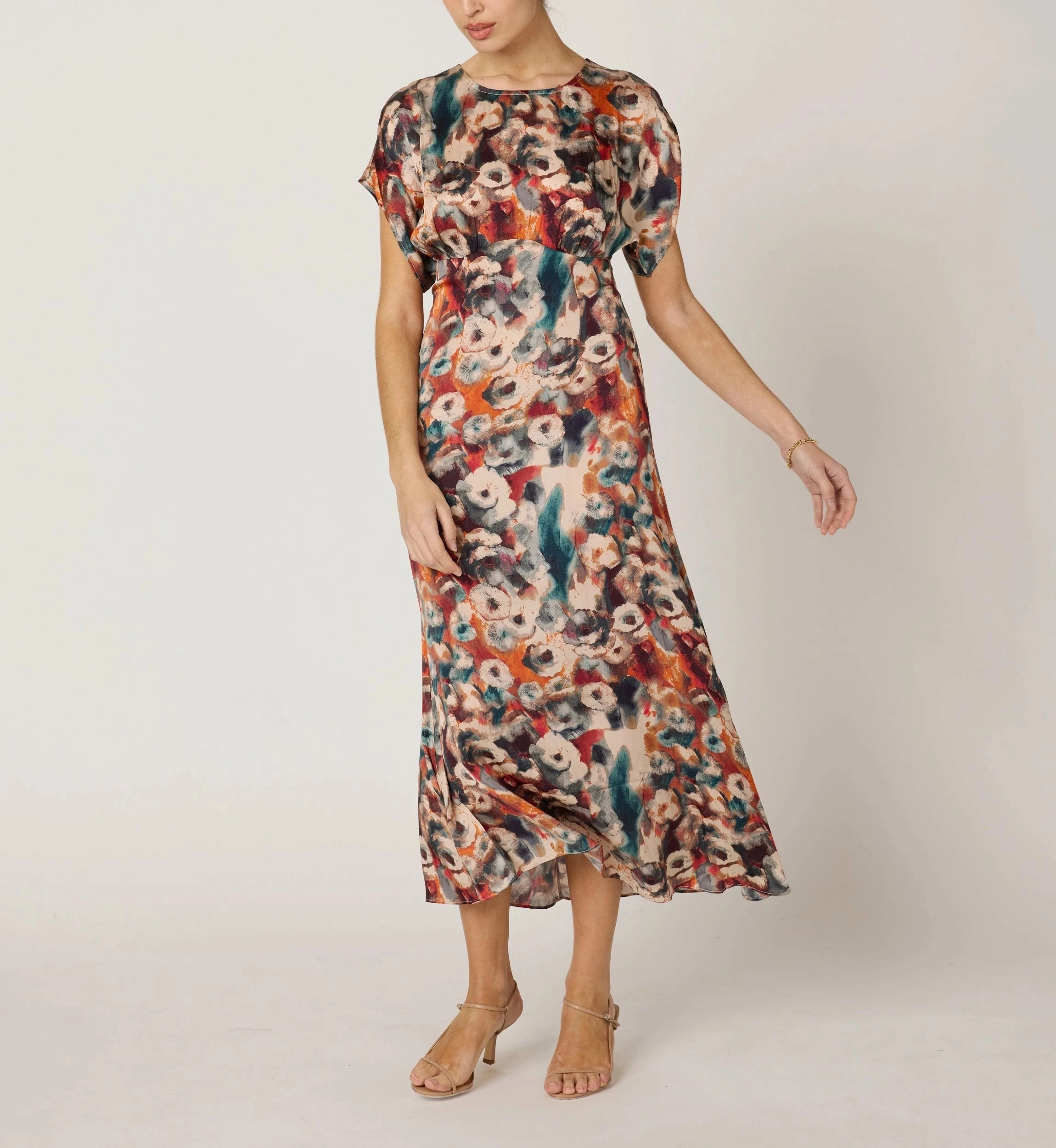 Gia Ankle Dress | Tamayo Adjustable Hem Toggles Stretchy Top