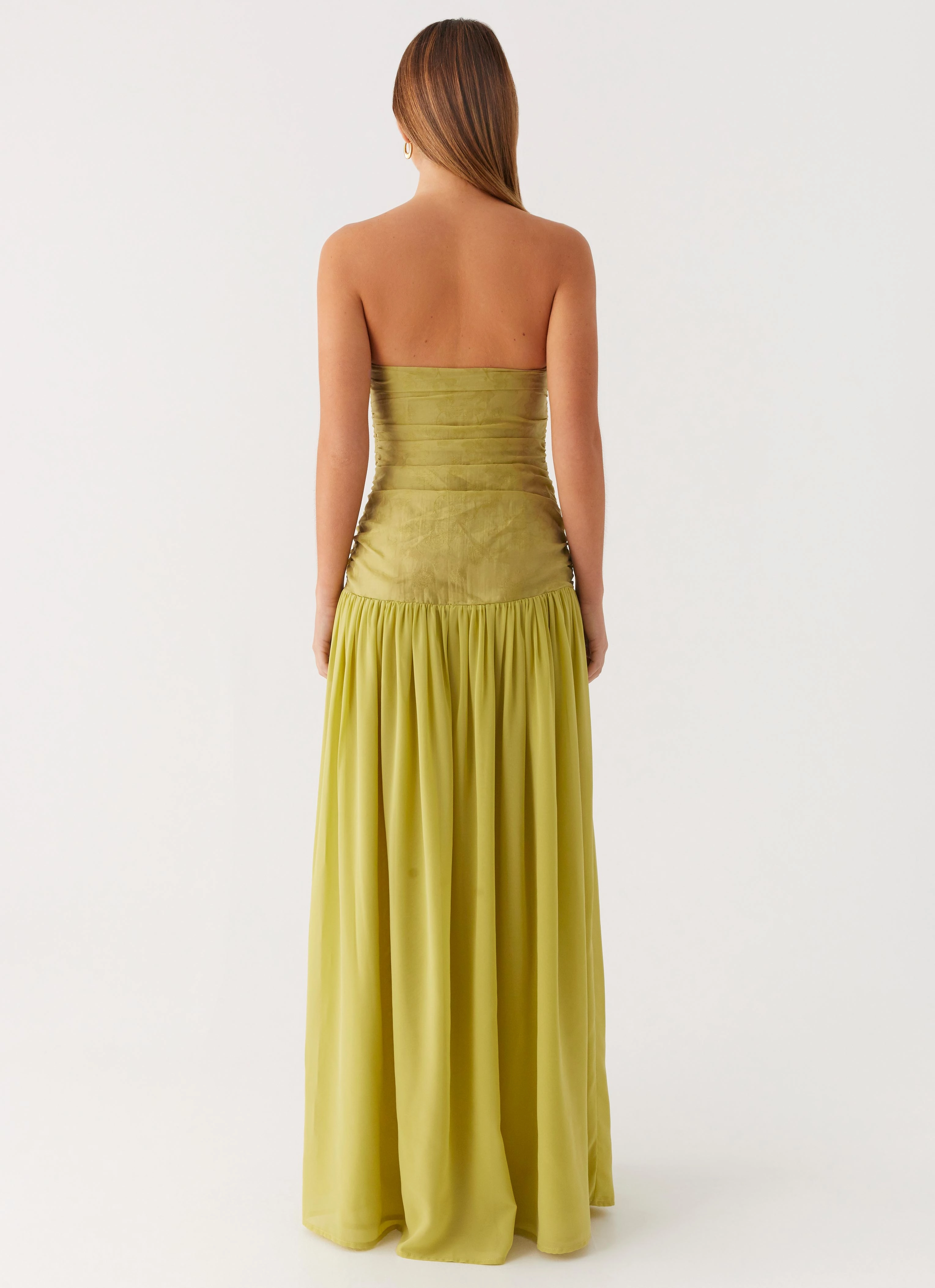 Dreamer Maxi Dress - Lime Zest Comfortable fit dress