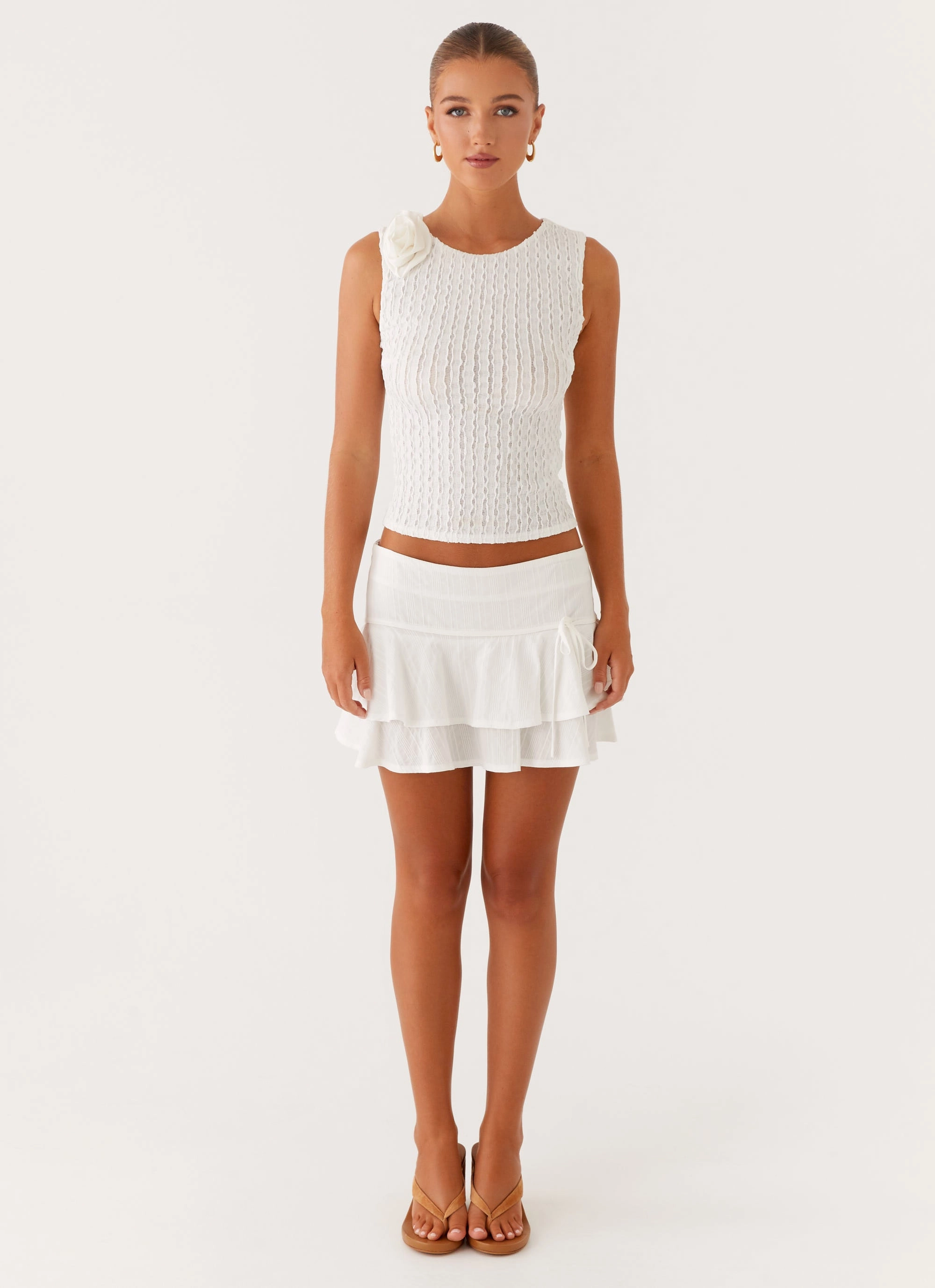 QuickDrySystem AntiPillingTechnology Lisbon Tank Top - White