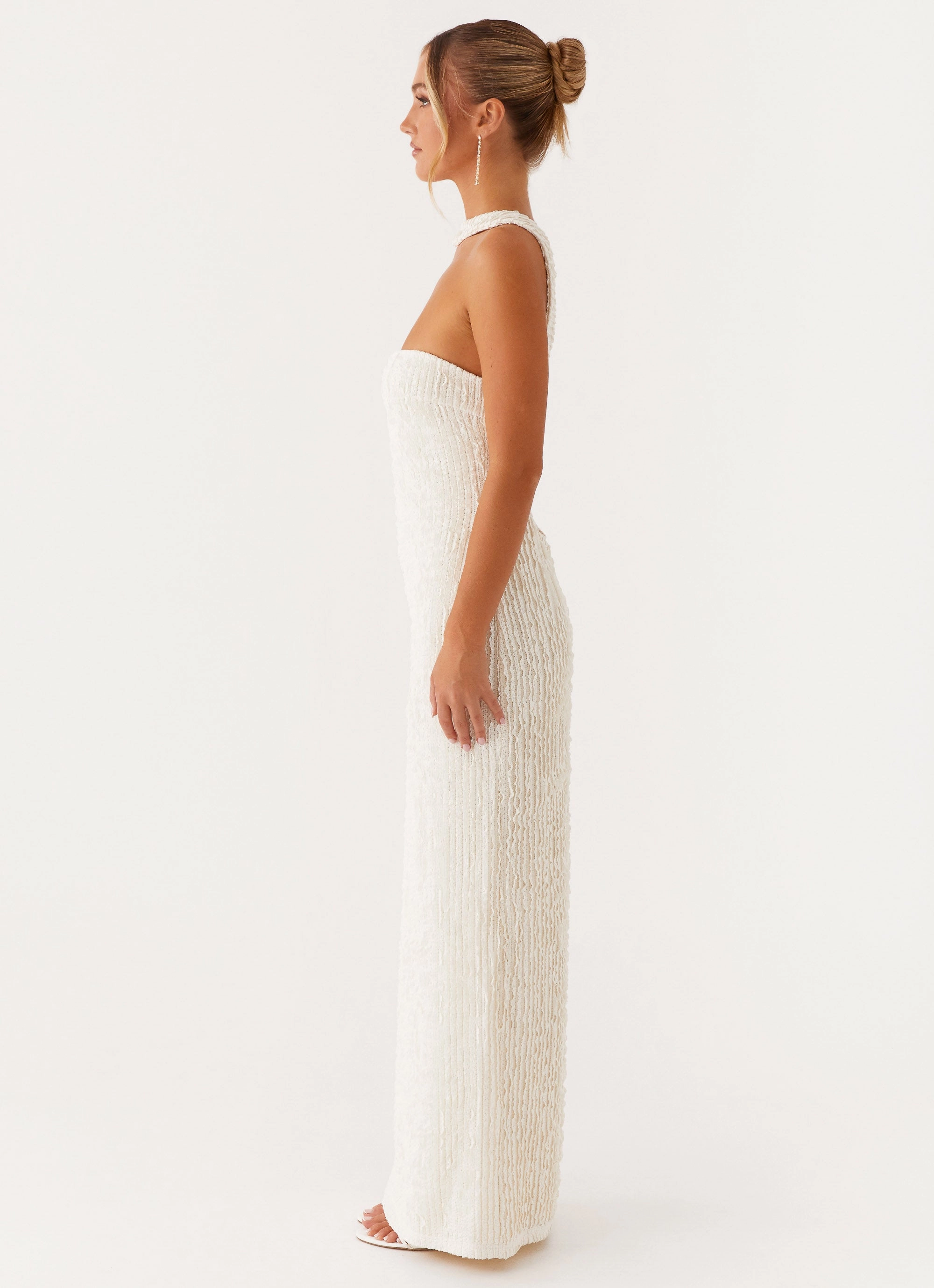 Sadie Maxi Dress - Ivory Water-resistant