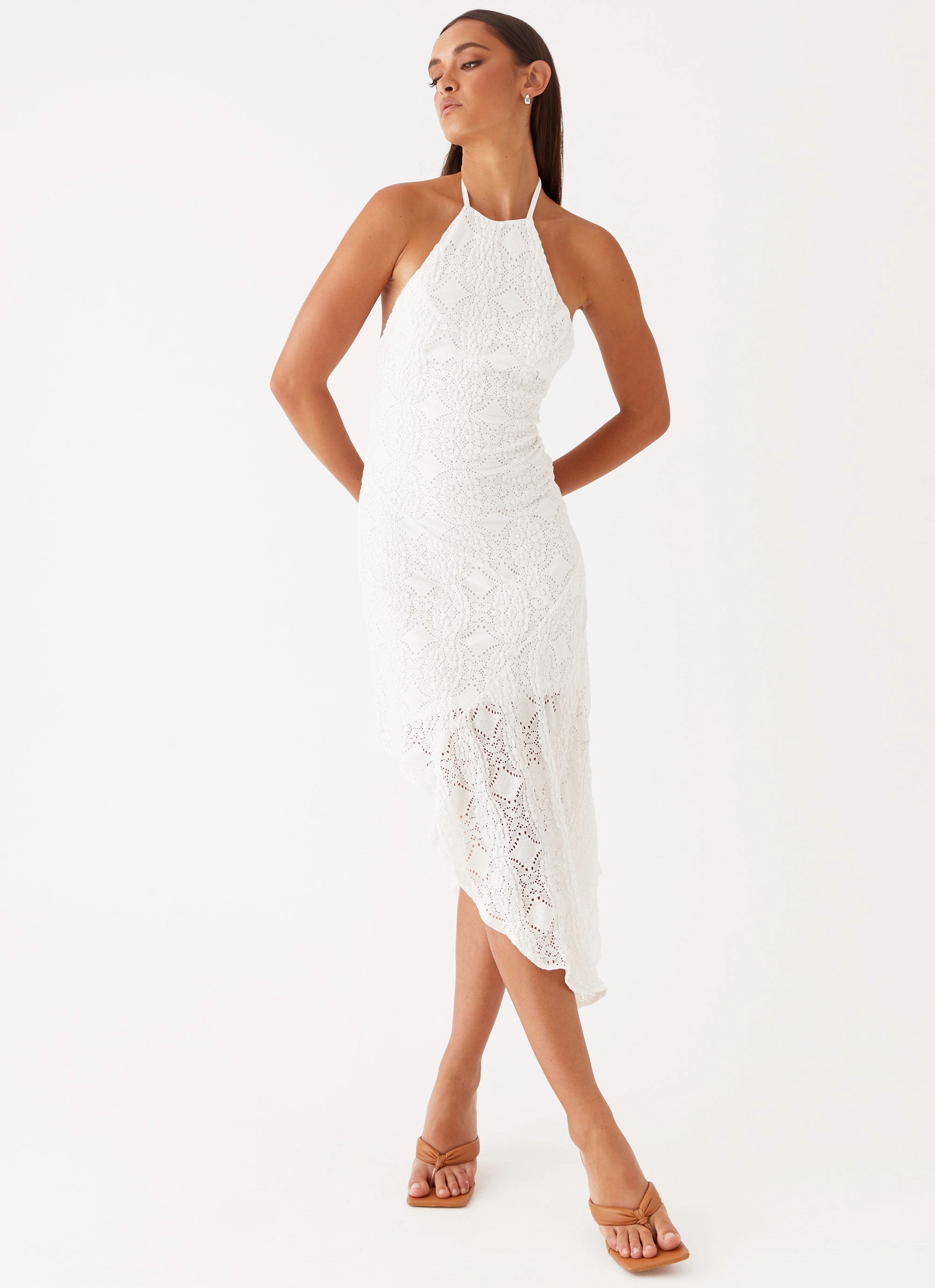 Classic Grace Sondela Maxi Dress - White