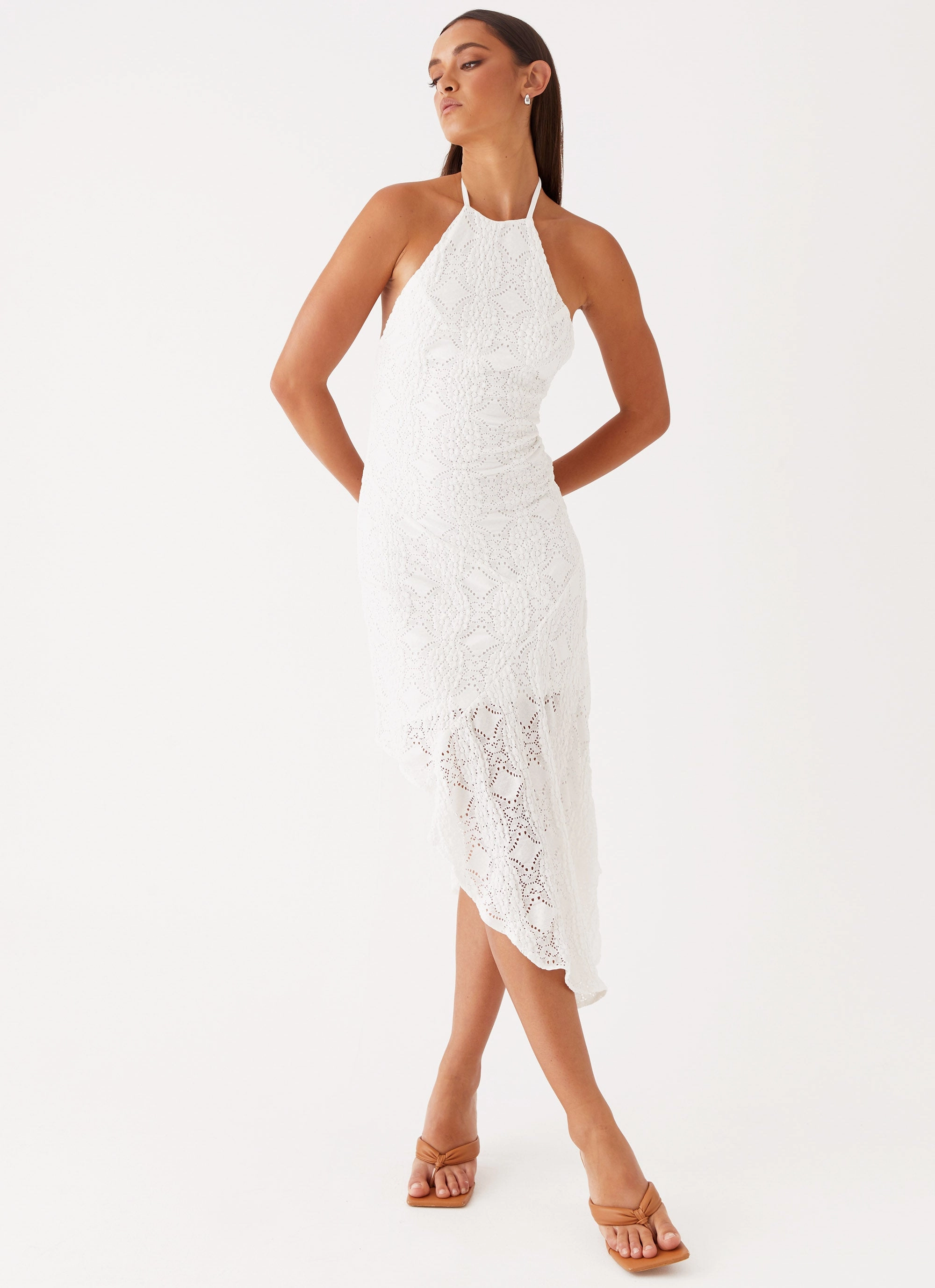 Sondela Maxi Dress - White Refined Mood Body Harmony