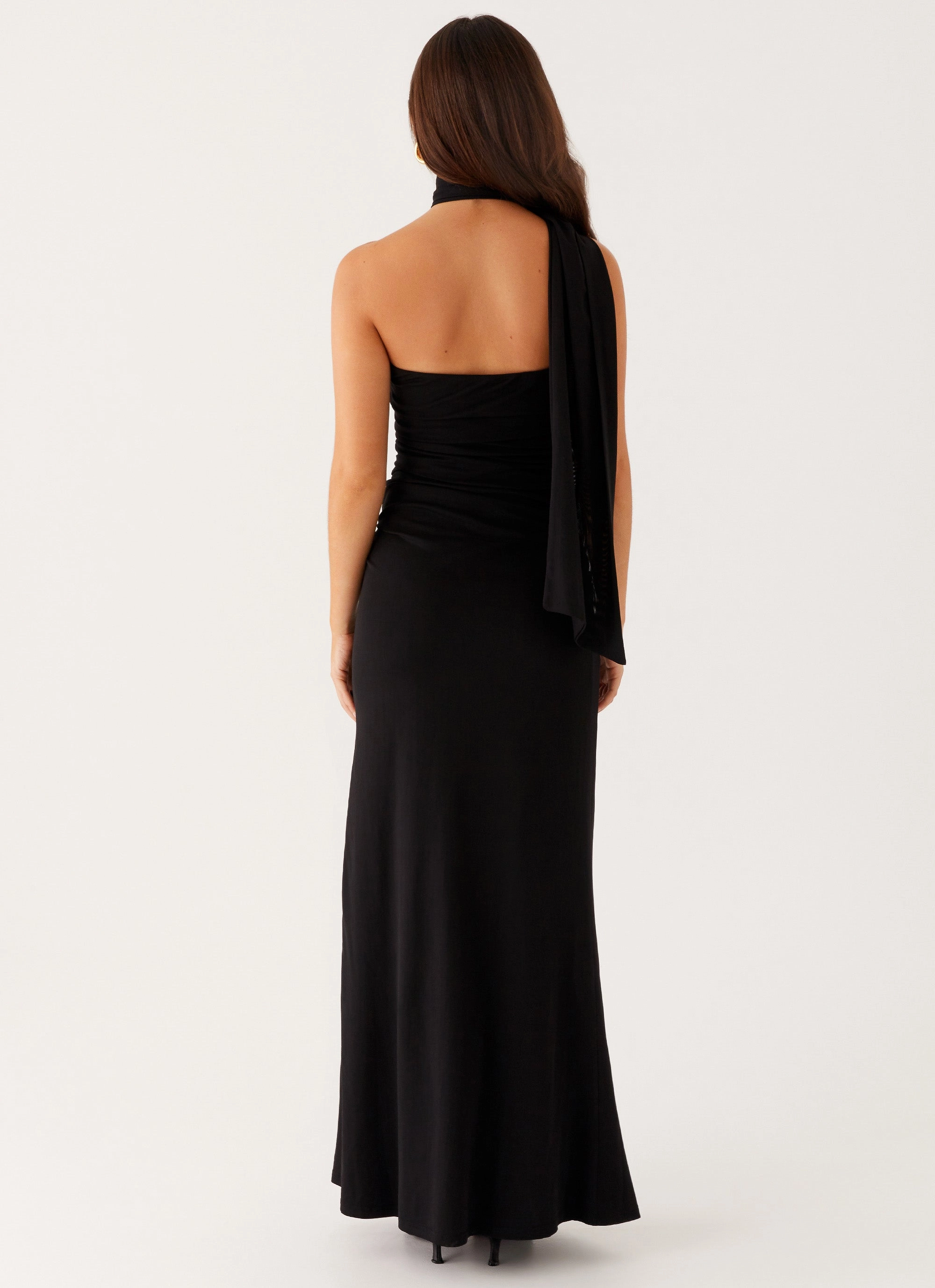 Songbird Maxi Dress - Black Trendy pick Bold colors