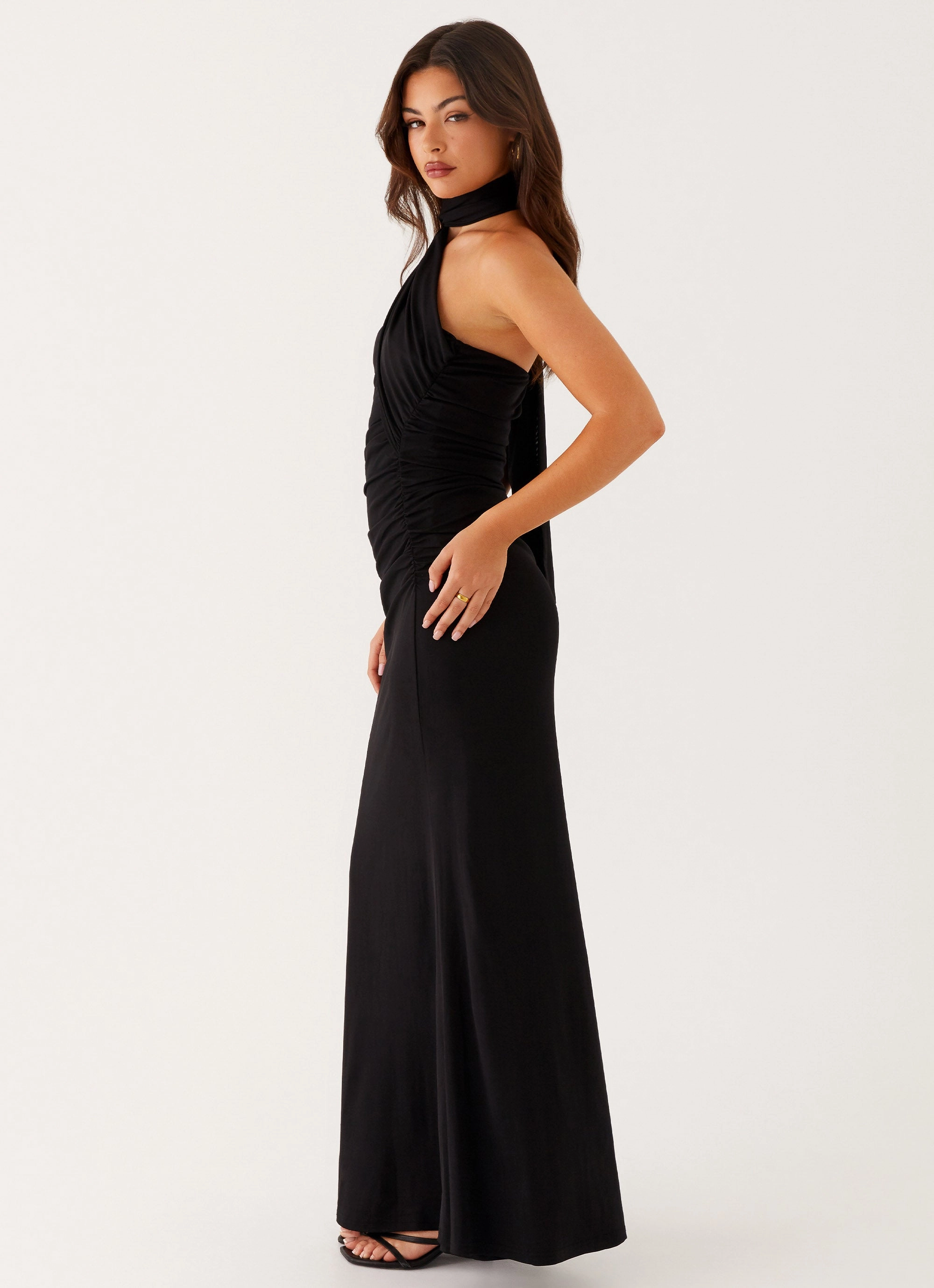 Songbird Maxi Dress - Black Chic and Stylish