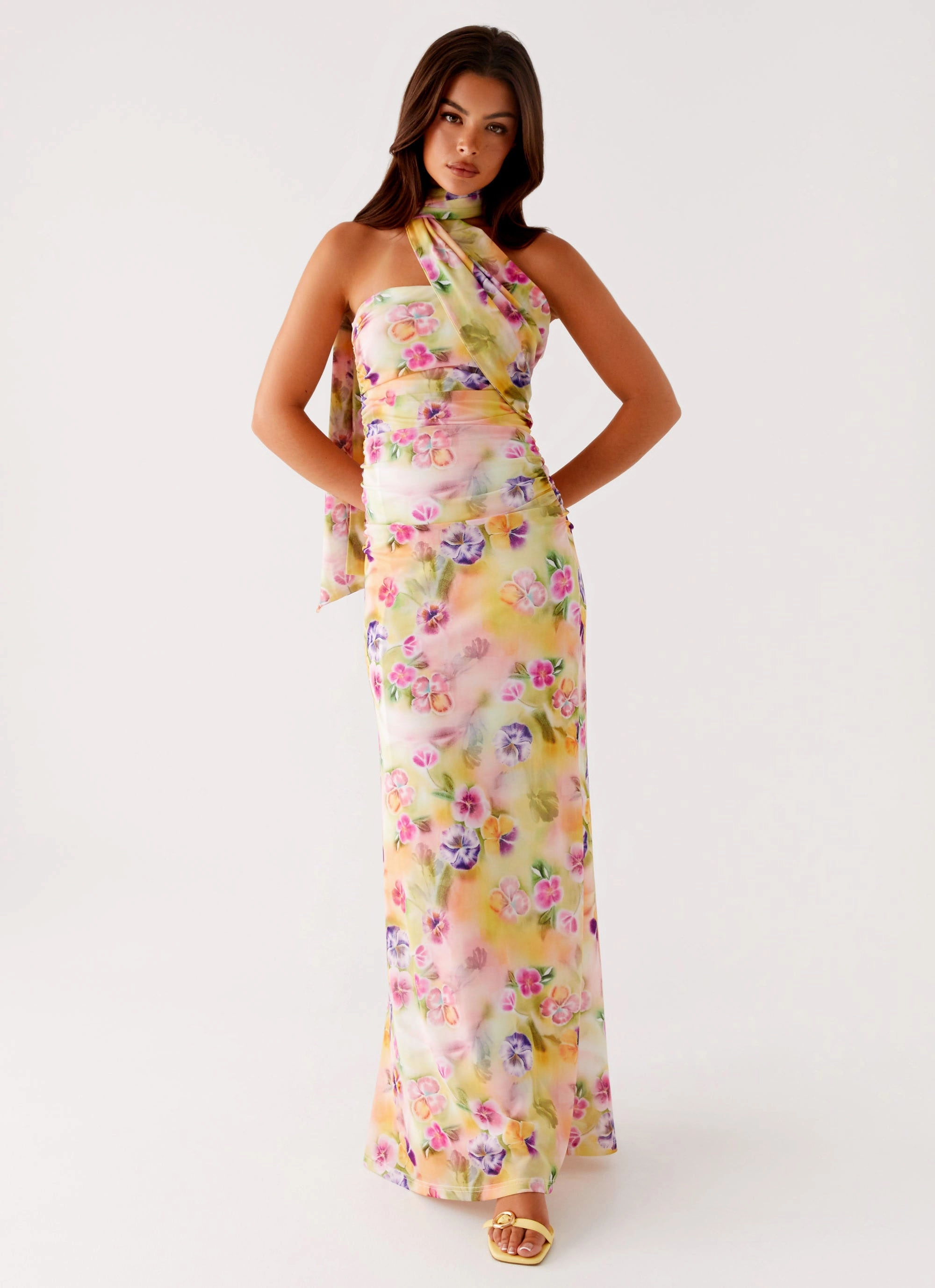 Songbird Maxi Dress - Sunburst Floral Day Magic