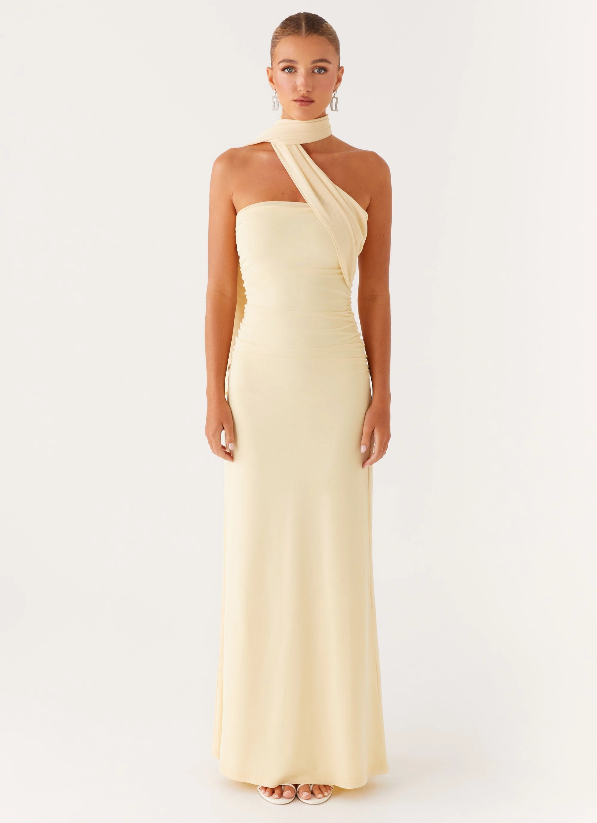 foldable Songbird Maxi Dress - Yellow
