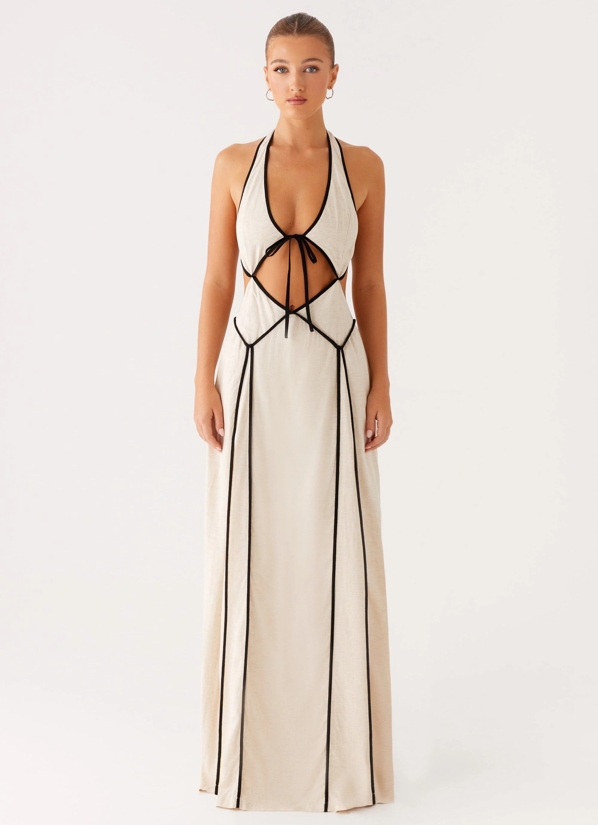 Mix-And-Match Sonnet Maxi Dress - Oatmeal