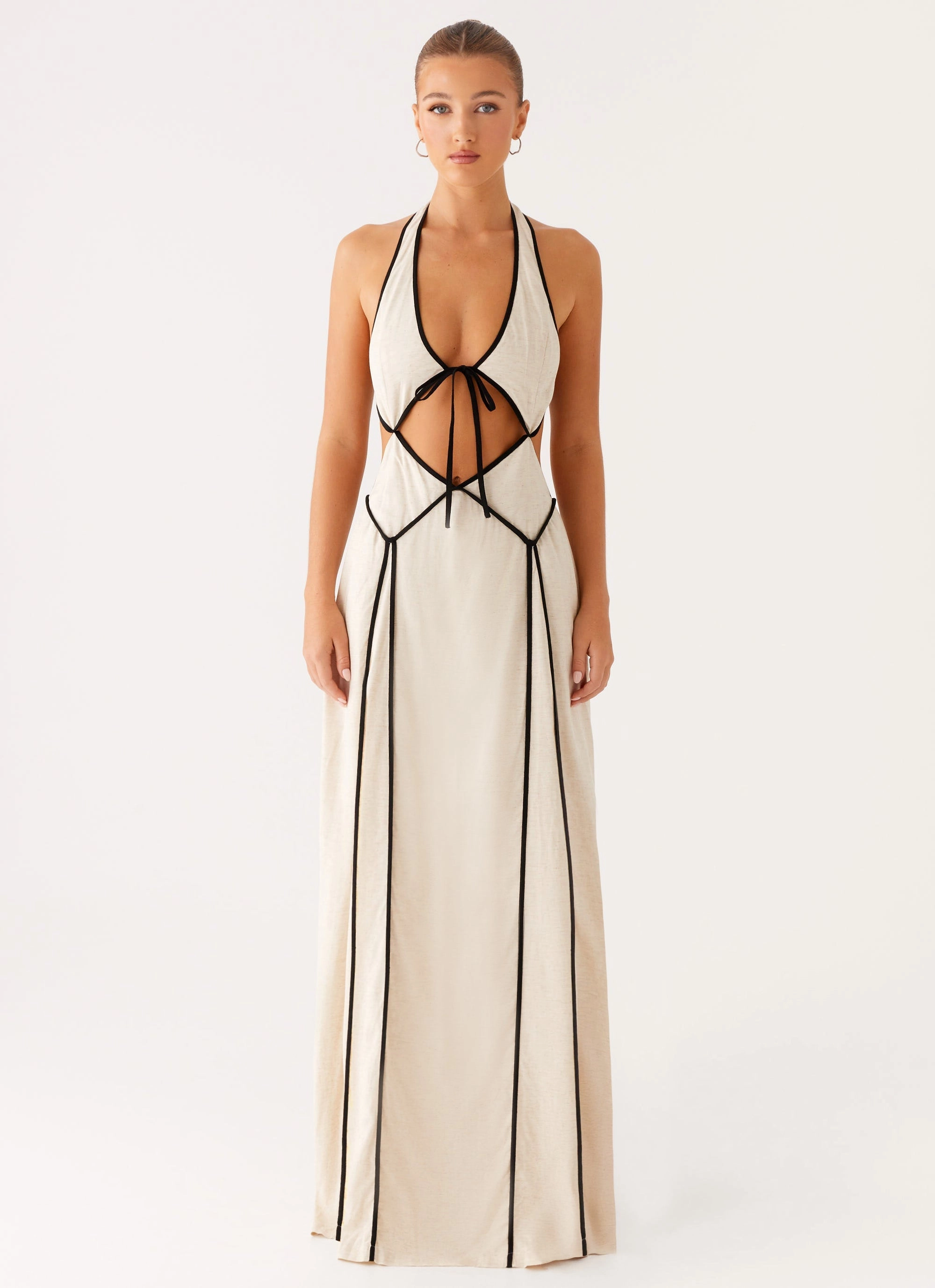 Effortless Wear Sonnet Maxi Dress - Oatmeal