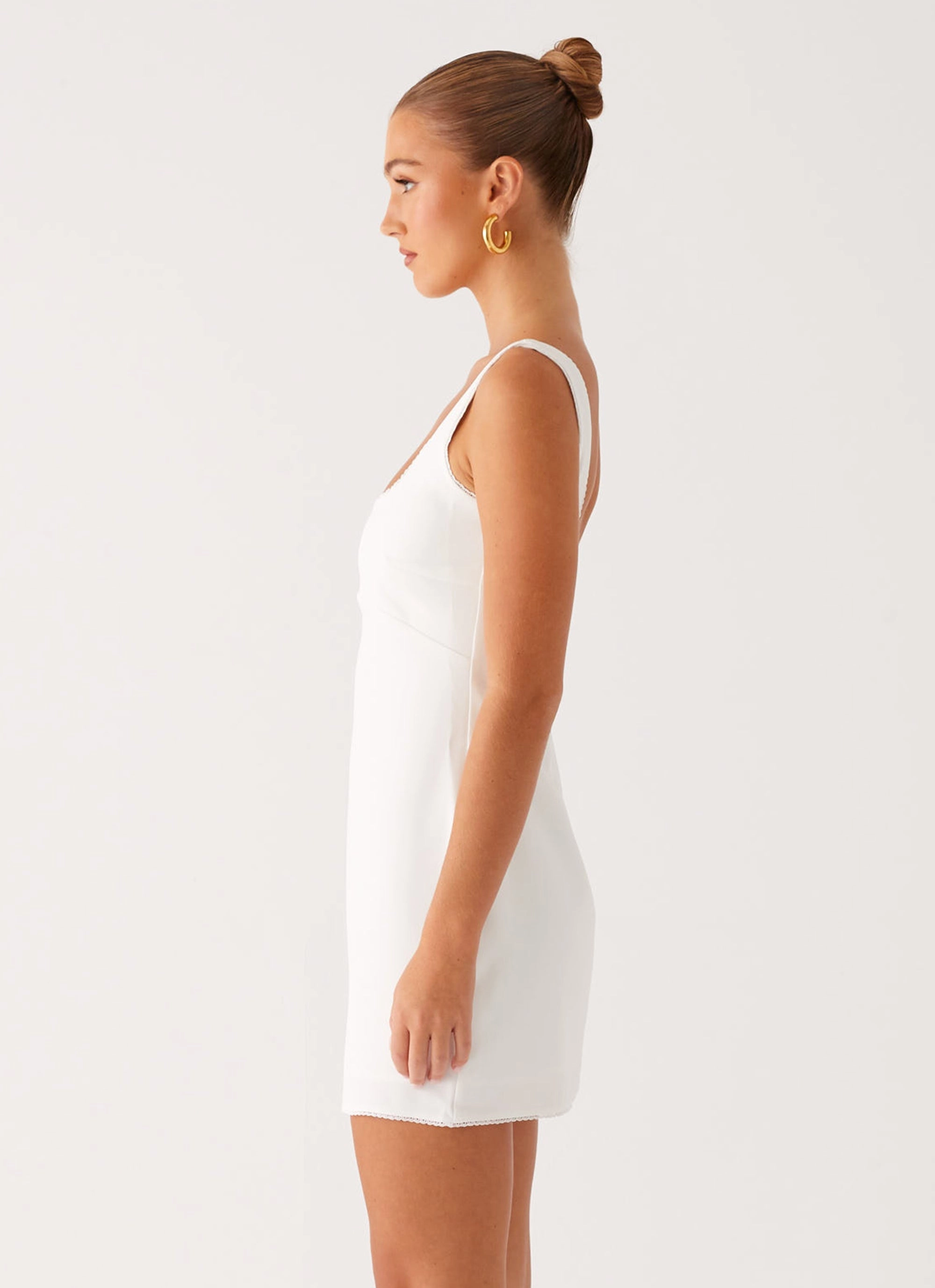 Air Touch Fashion Look Sedona Mini Dress - White