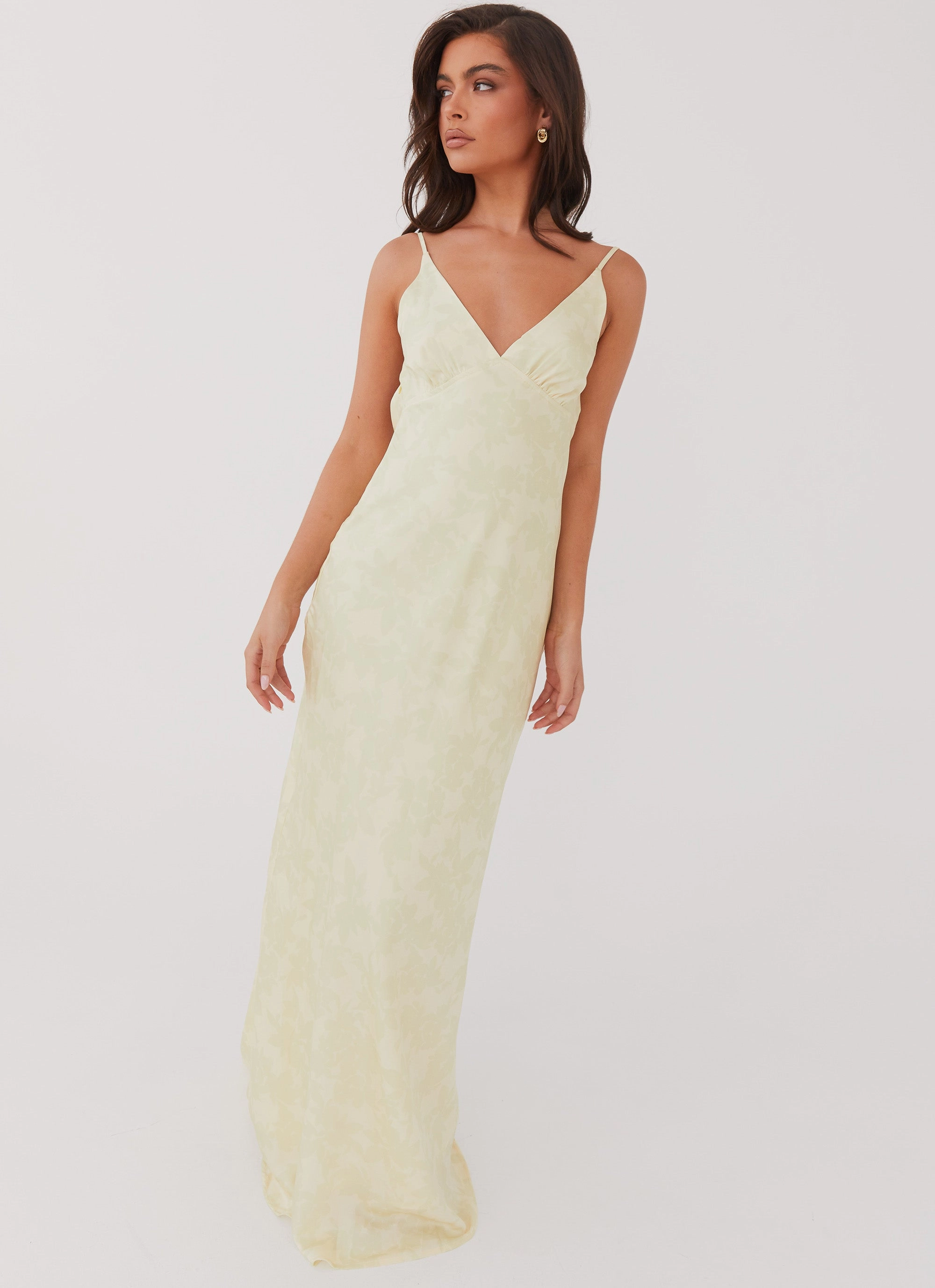 Sorrento Sun Maxi Dress - Yellow Floral Pure Look