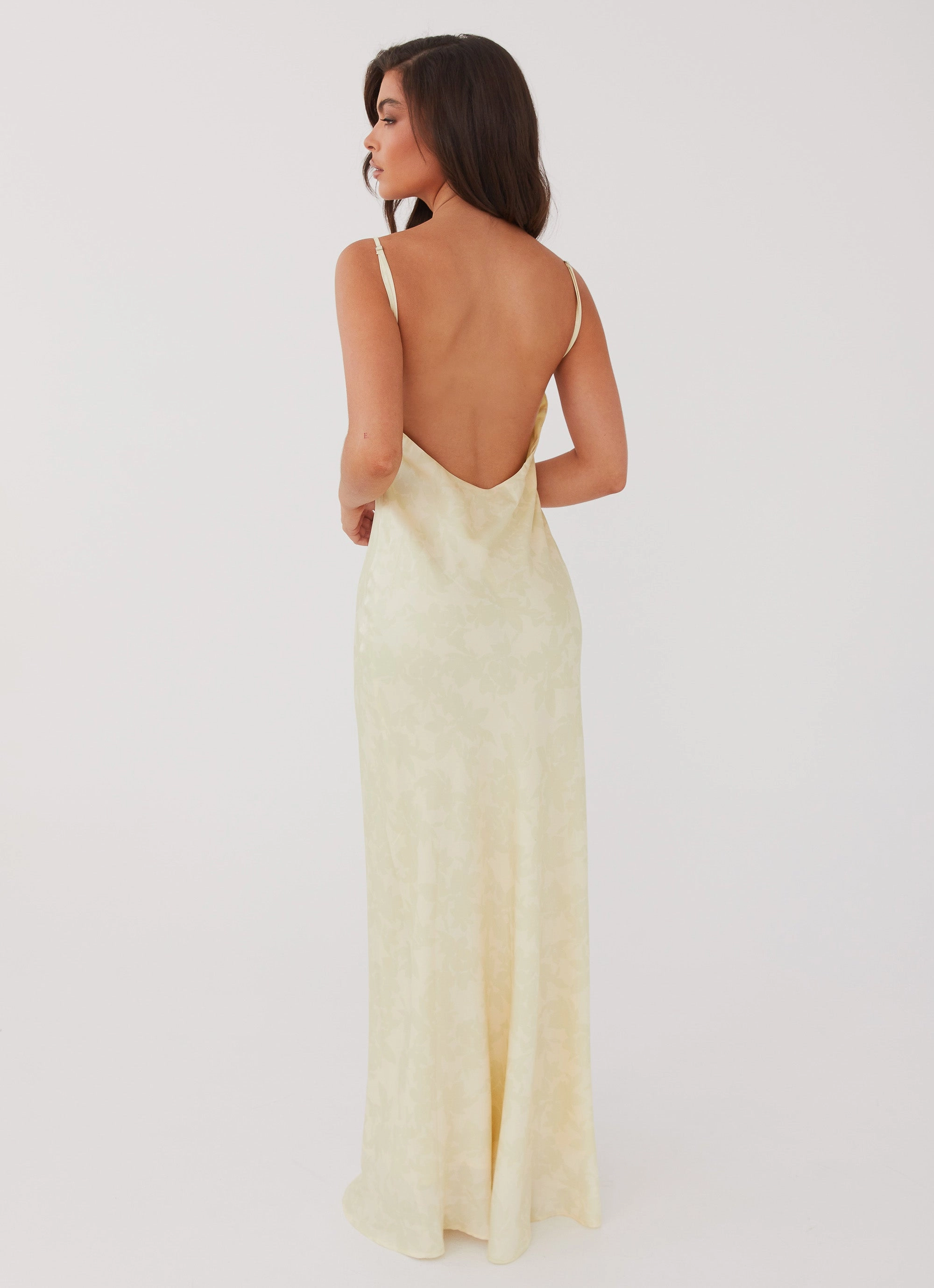 Event Safe Sorrento Sun Maxi Dress - Yellow Floral