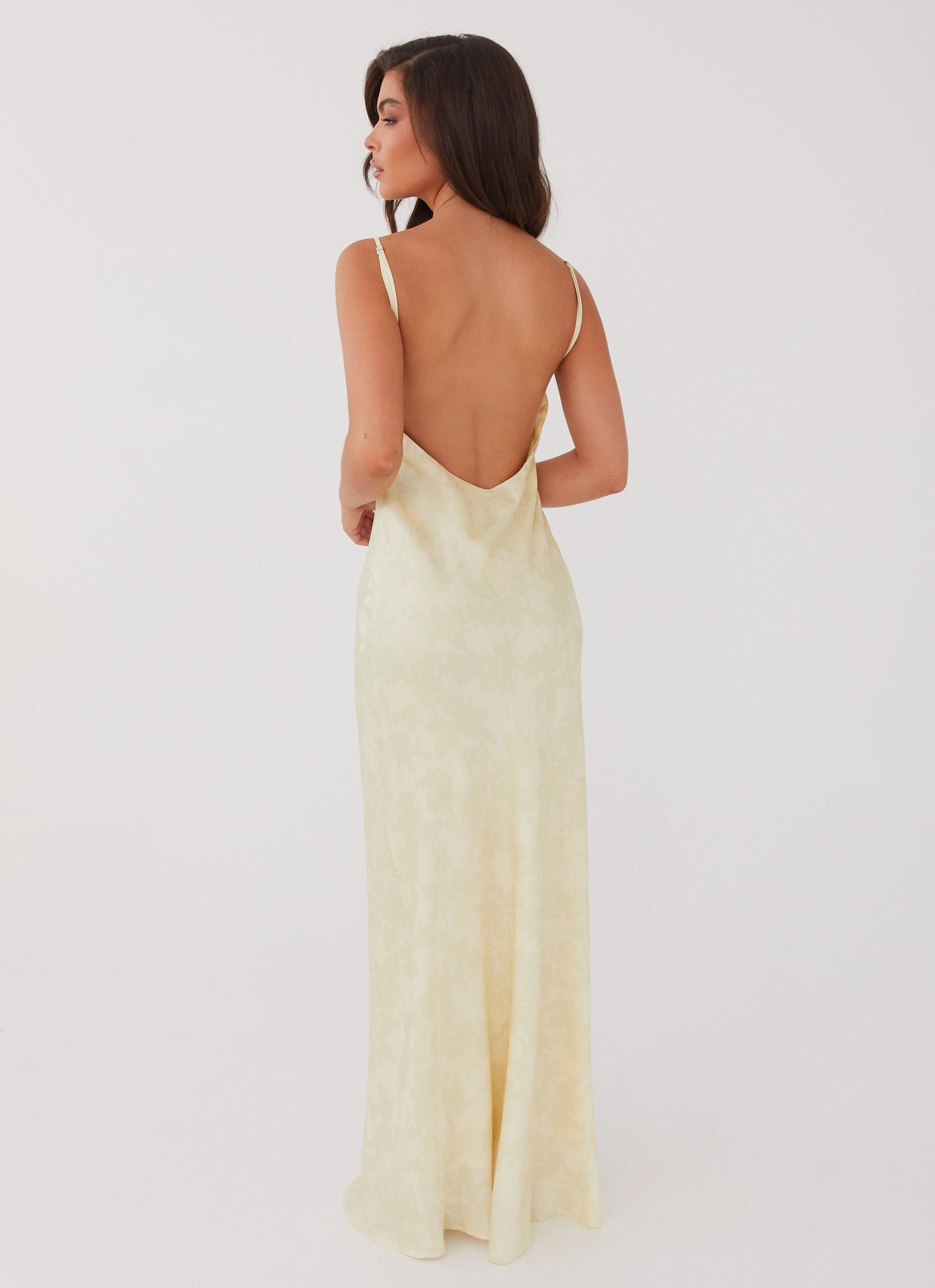 Sorrento Sun Maxi Dress - Yellow Floral Sophisticated Vibe
