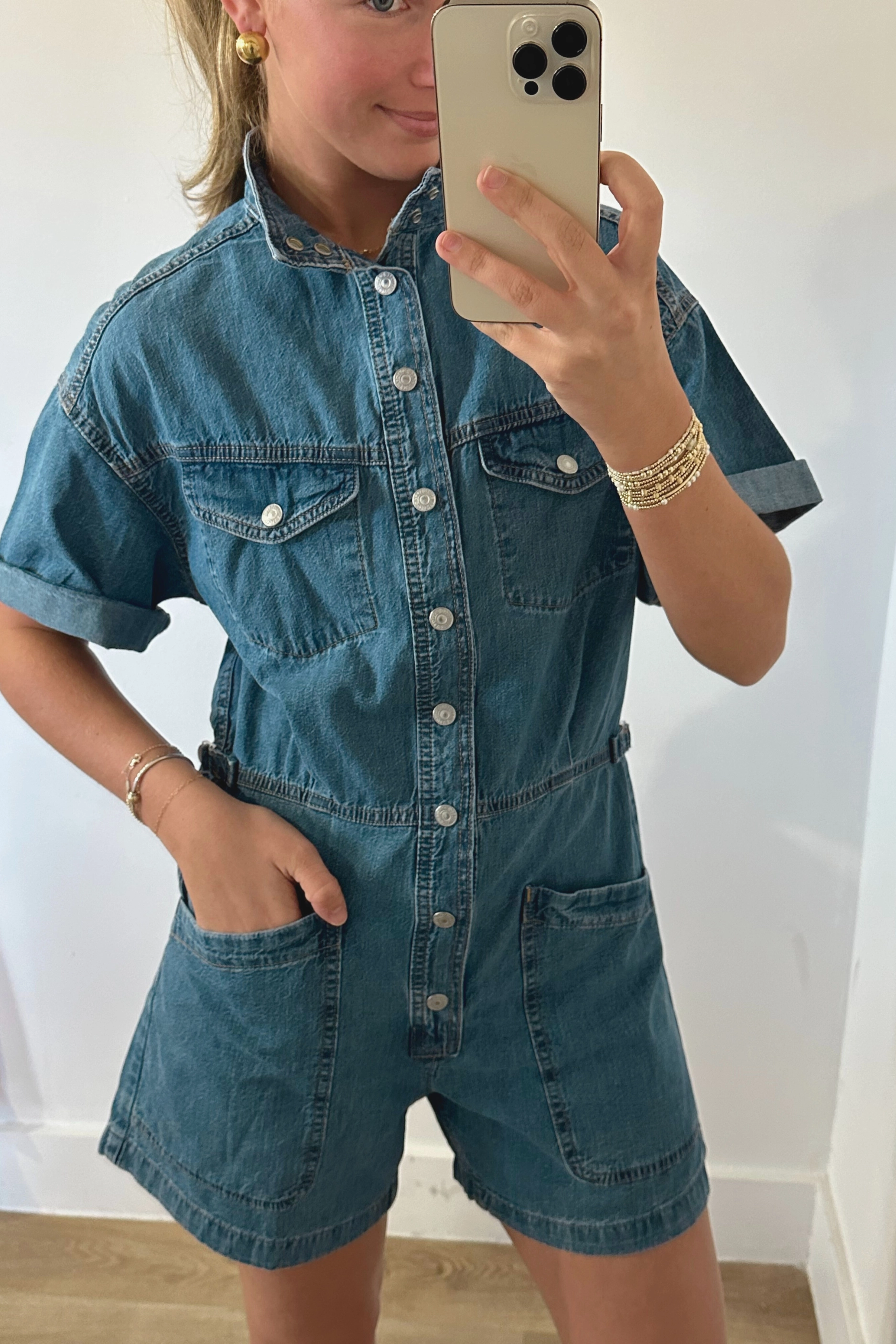 Outdoor Comfort Levi's Surplus Romper - Blue Joke