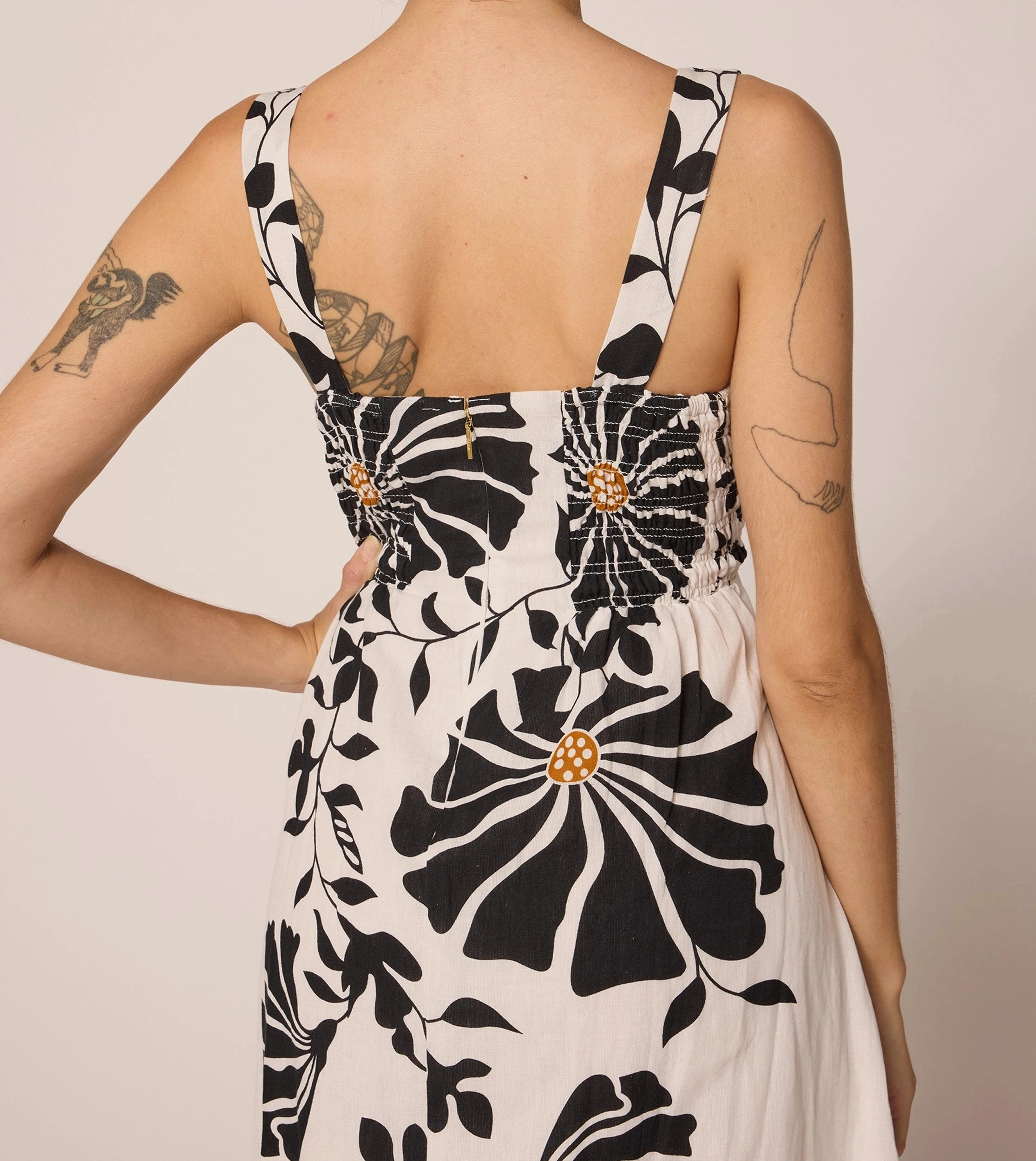 BondedEdges Rosalinda Ankle Dress | Atropa