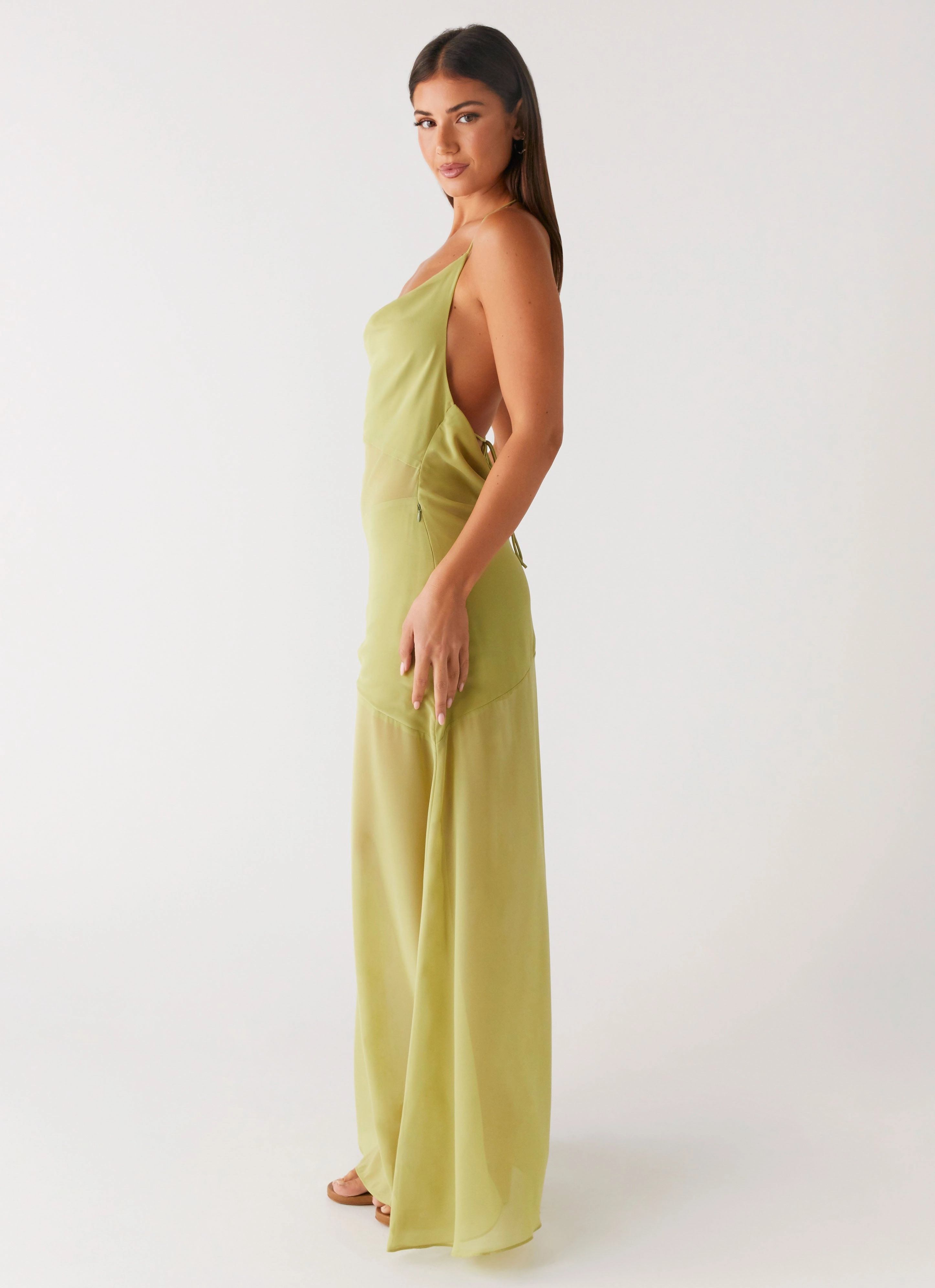 Pure Shape Samoa Maxi Dress - Lime