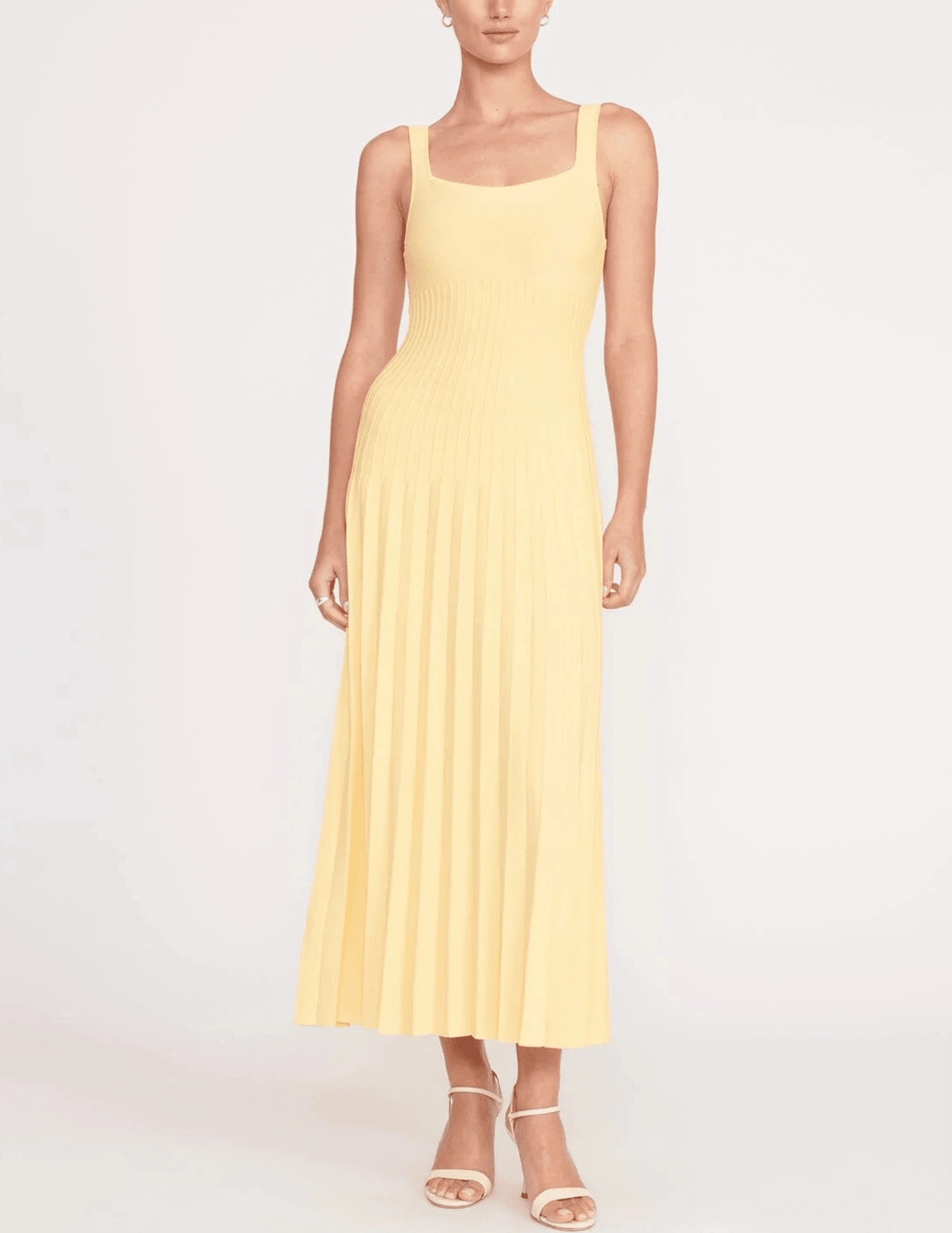 All Purpose STAUD Ellison Knit Midi Dress