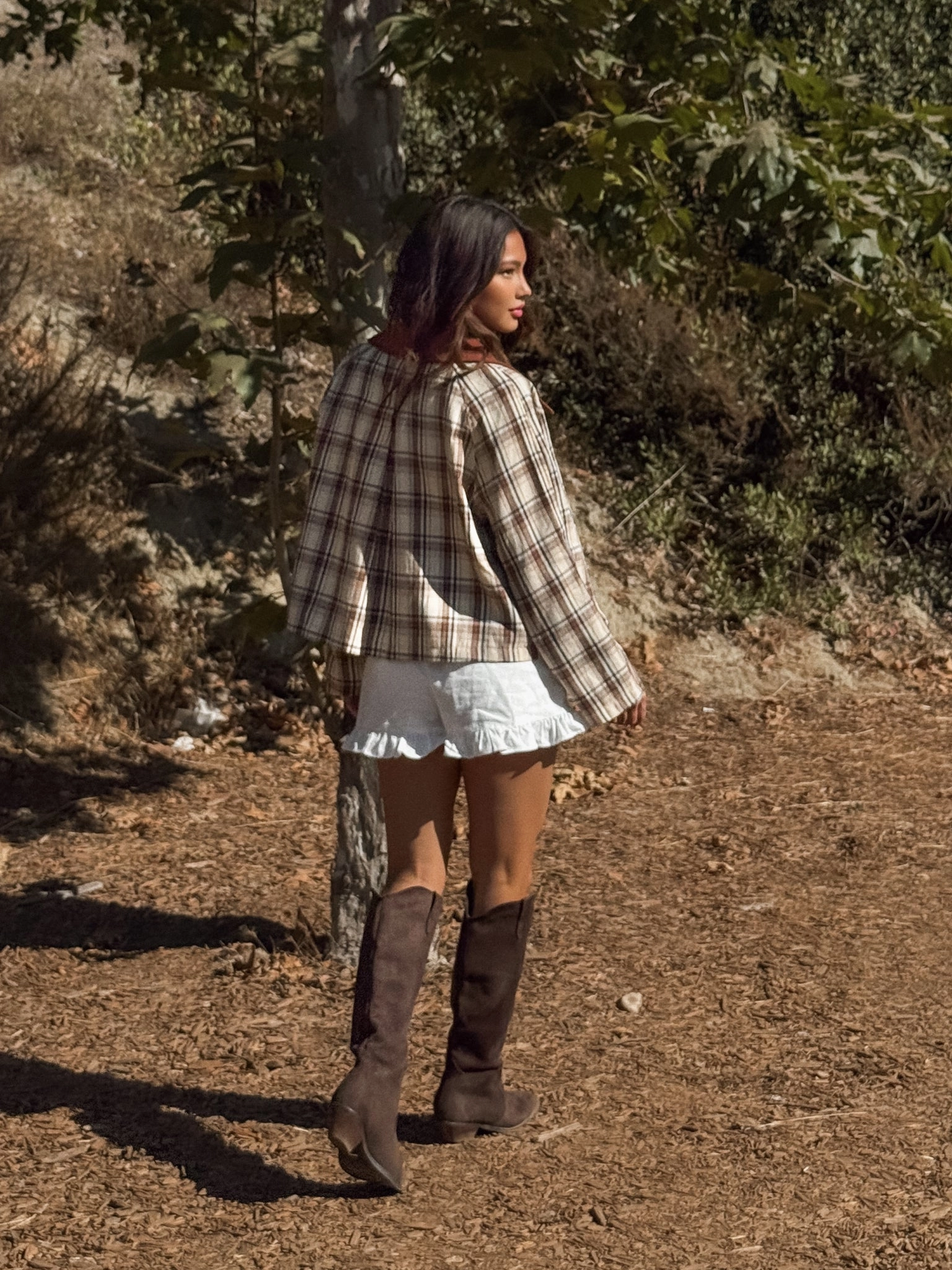 Cold Weather Gear Crisp Layer Bryn Plaid Barn Jacket