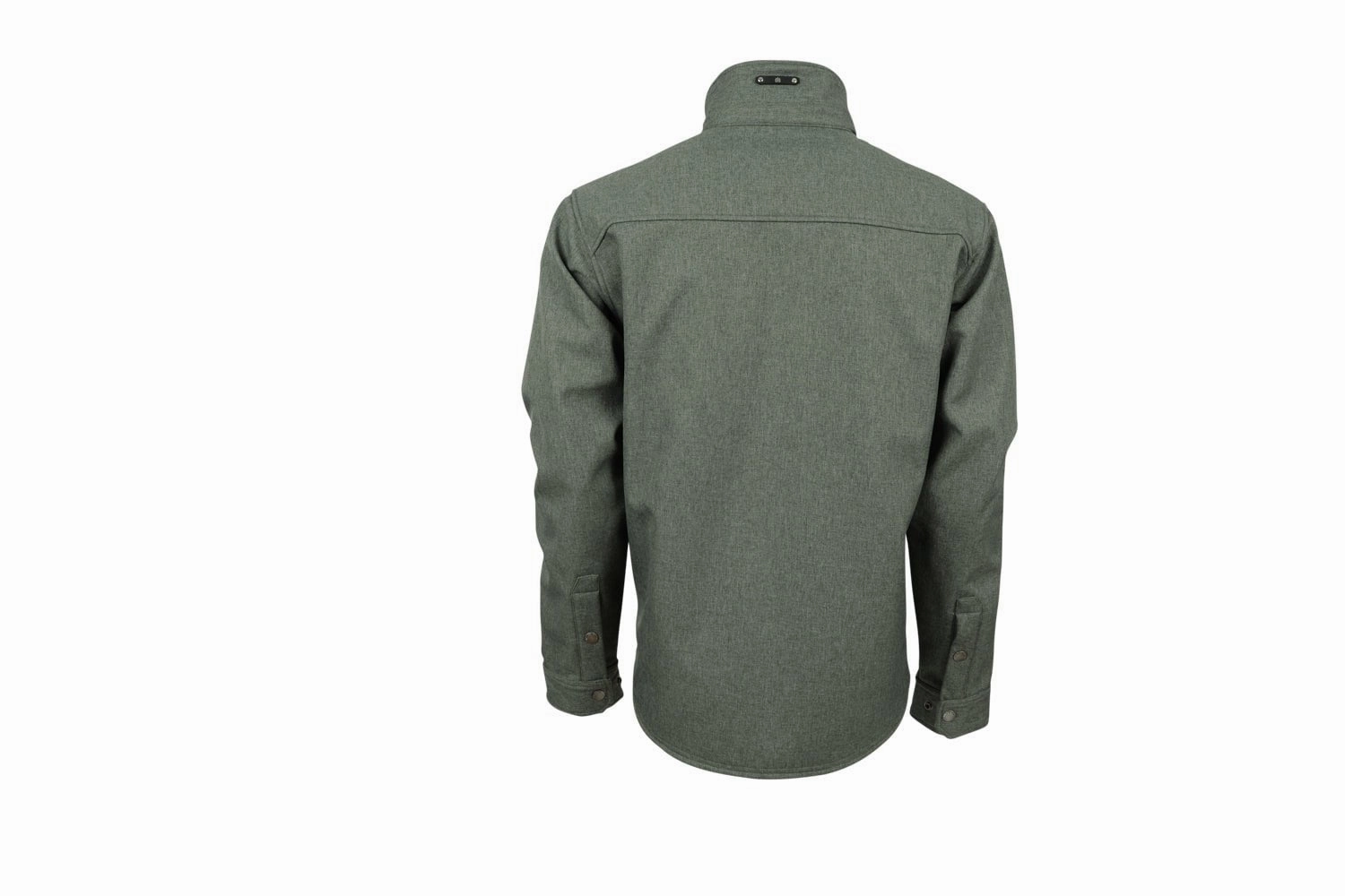 Simple Chill Piece Convertible 2 In 1 Function STS Ranchwear Mens Banks Forest Green 100% Polyester Softshell Jacket