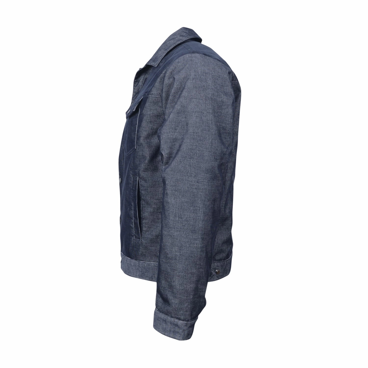 STS Ranchwear Mens Cord Navy Cotton Blend Cotton Jacket Ventilated Back Everyday Urban Style