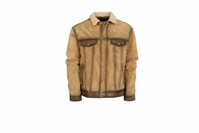 STS Ranchwear Mens Josey Wales Buckskin Suede Leather Jacket NonIrritatingLining Weather Adaptive Ventilation