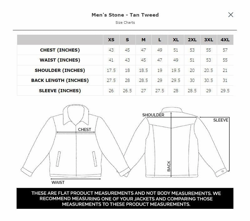 STS Ranchwear Mens Stone Tan Tweed Wool Blend Softshell Jacket Convertible Collar