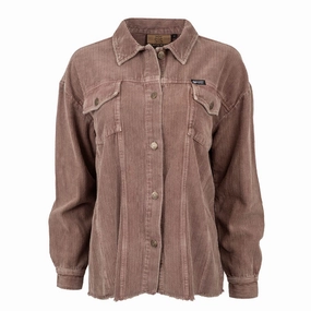 STS Ranchwear Womens Abby Shirt Mauve 100% Cotton Cotton Jacket Multi Pocket Layout Gloss Free Texture