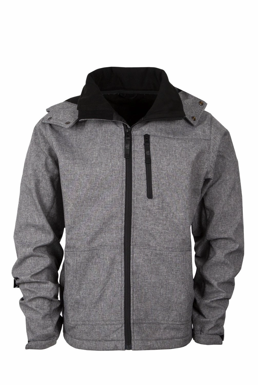 Sealed Seams Ergonomic Seams STS Ranchwear Womens Barrier Light Heather Grey Polyester Softshell Jacket