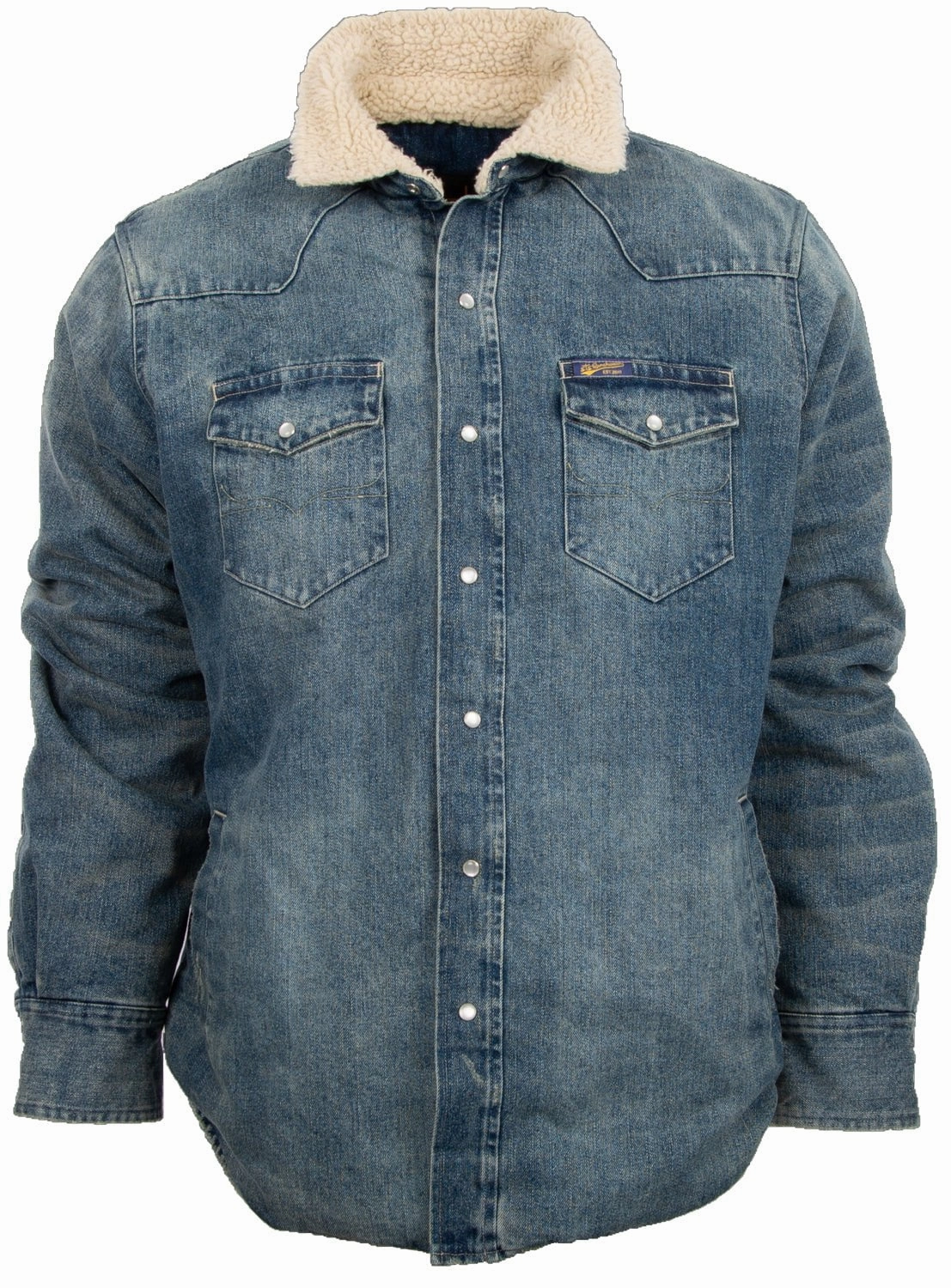 EasyClean Coating Weekend Style STS Ranchwear Womens Clifdale Stone Washed Denim 100% Cotton Cotton Jacket S