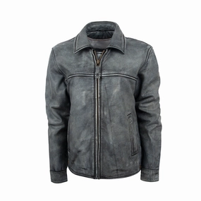 Windproof Closure STS Ranchwear Womens Rifleman Stone Wash Leather Leather Jacket