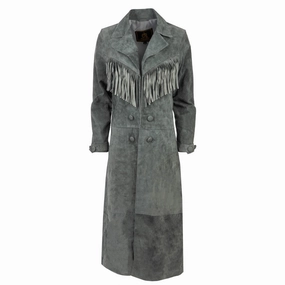 UV Resistant Finish STS Ranchwear Womens Vivie Fog Suede Leather Jacket