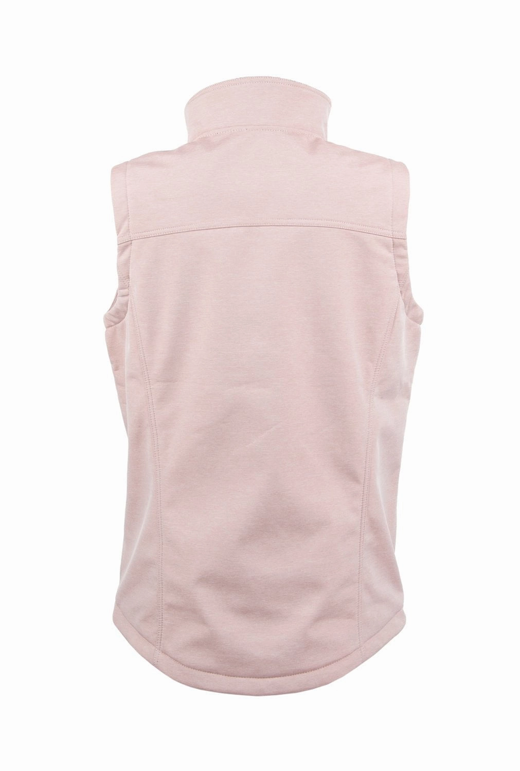 STS Ranchwear Womens Weston Blush Poly/Spandex Fleece Vest PocketPlacement