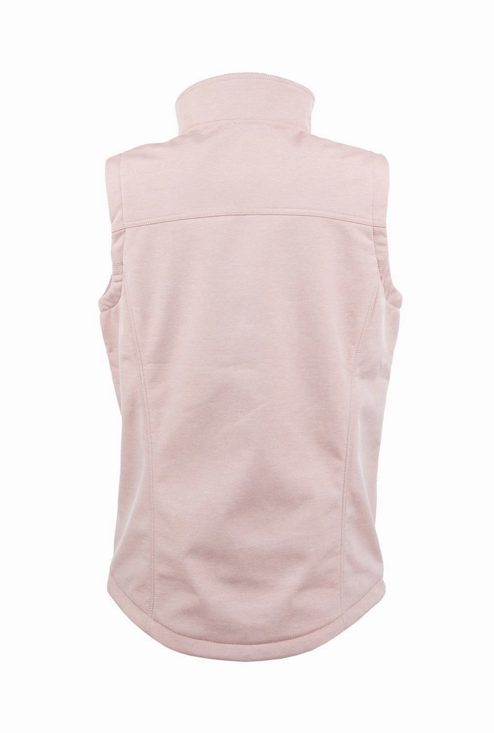 STS Ranchwear Womens Weston Blush Poly/Spandex Fleece Vest Fur Trim Essential City Look