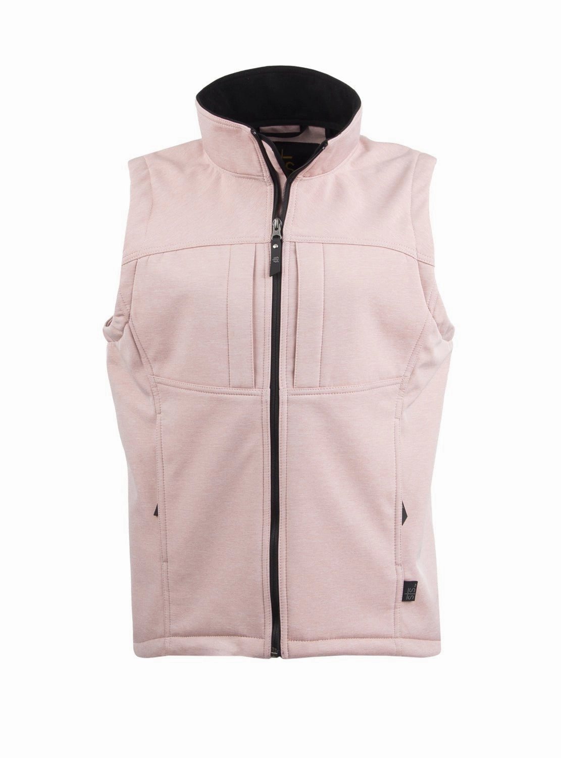 Travel Ready Luxury Appeal STS Ranchwear Womens Weston Blush Poly/Spandex Fleece Vest