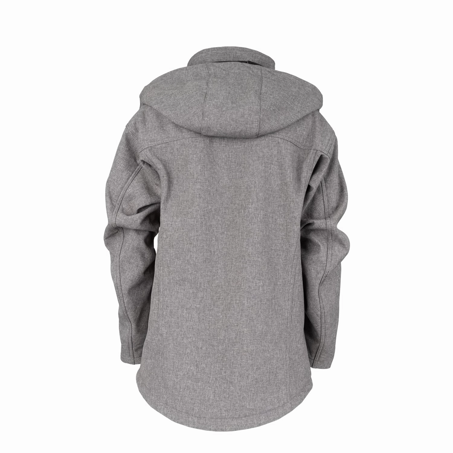 STS Ranchwear Womens Weston Heather Gray Poly/Spandex Softshell Jacket ConvertibleCollar