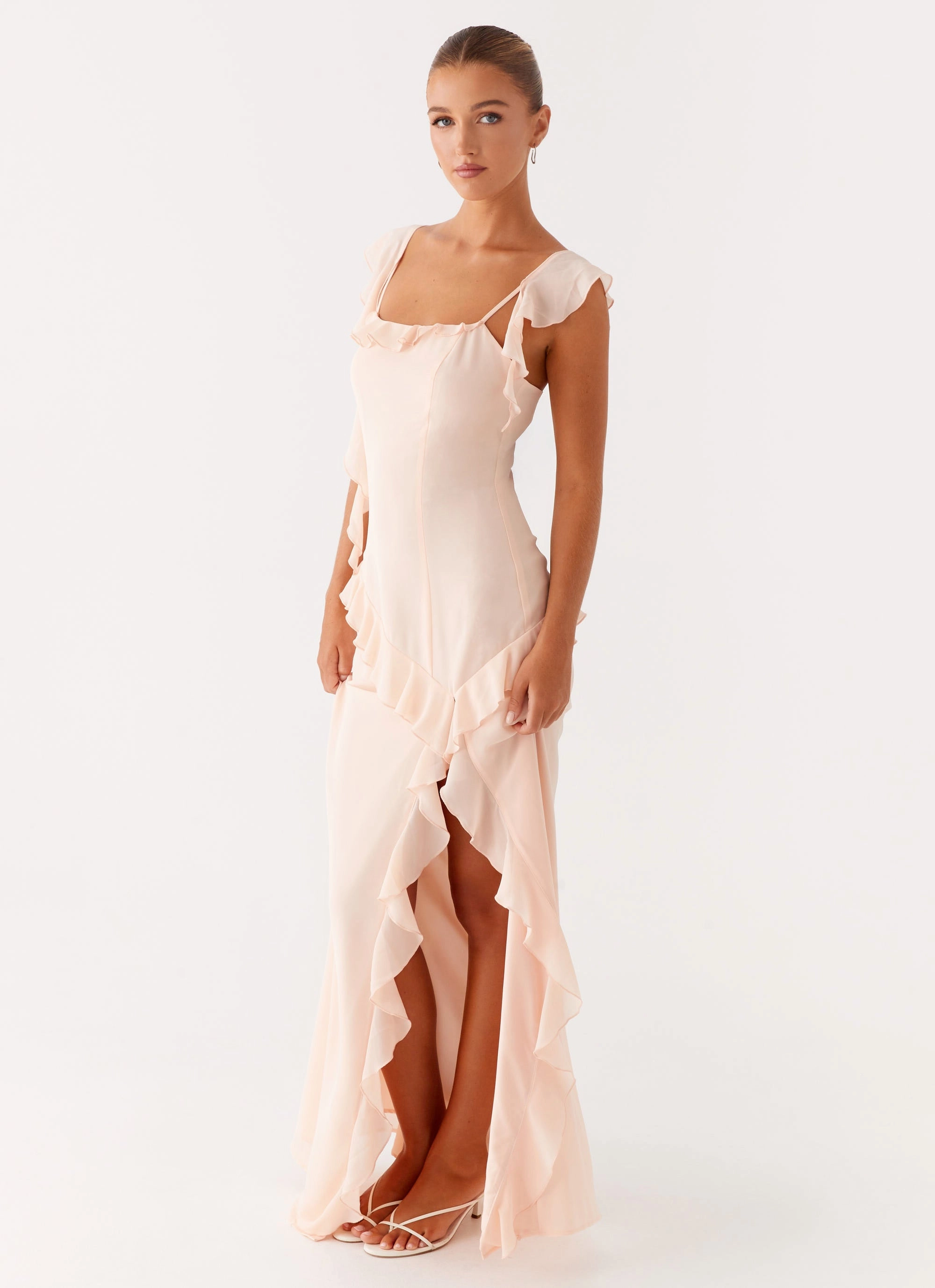 BreathableFabric Naya Maxi Dress - Peach