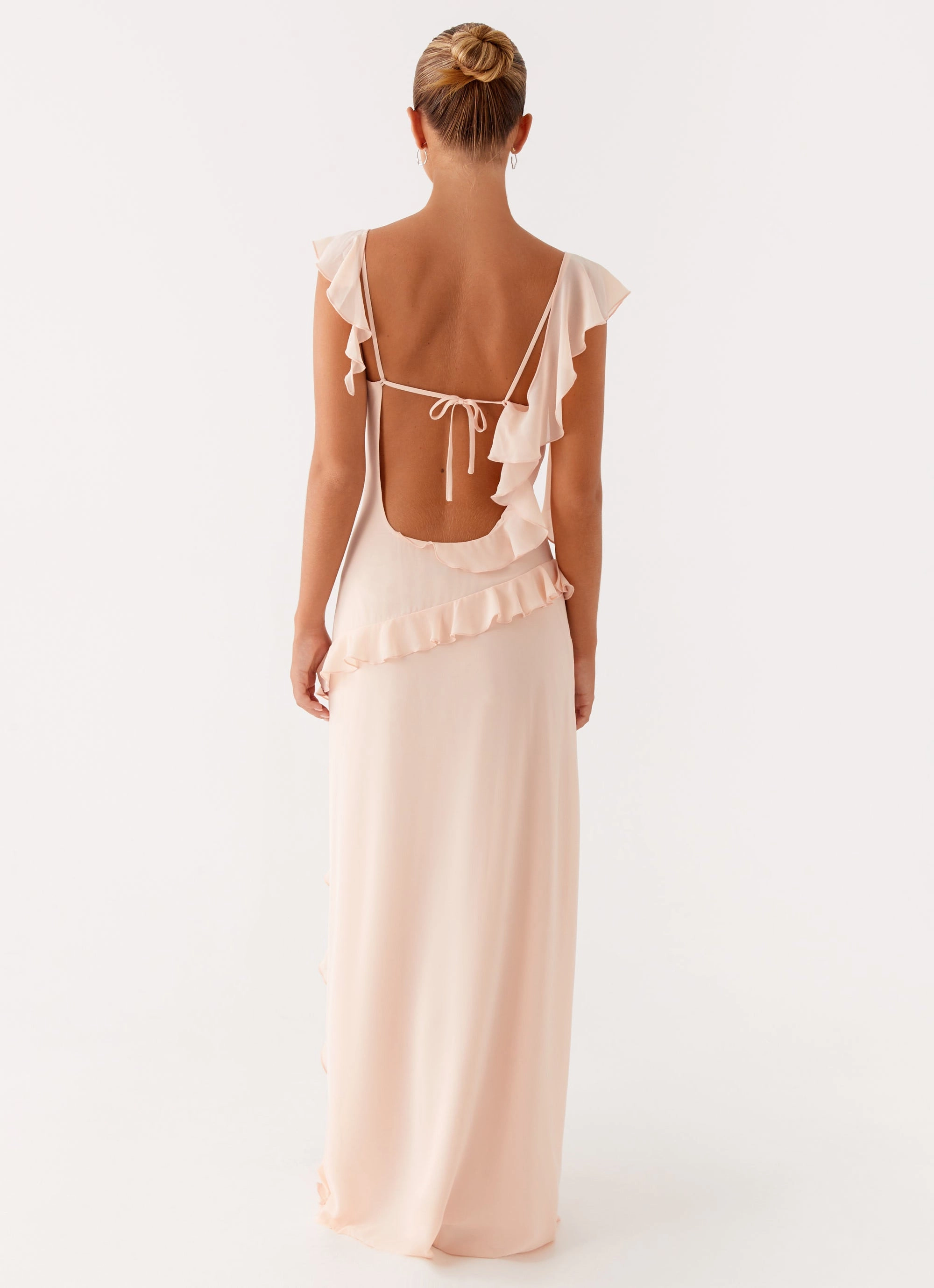 Flexible Comfort Naya Maxi Dress - Peach
