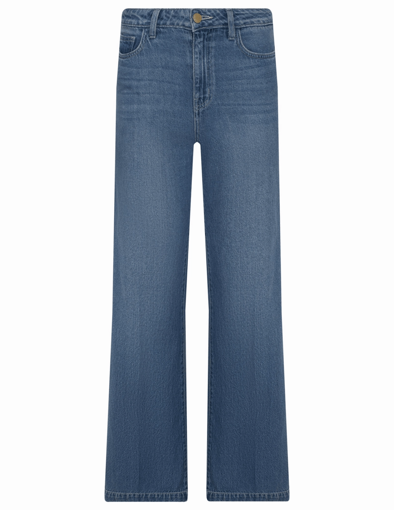 L??AGENCE Scottie High Rise Wide Leg Jeans in Fargo Core Ease Breathable activewear