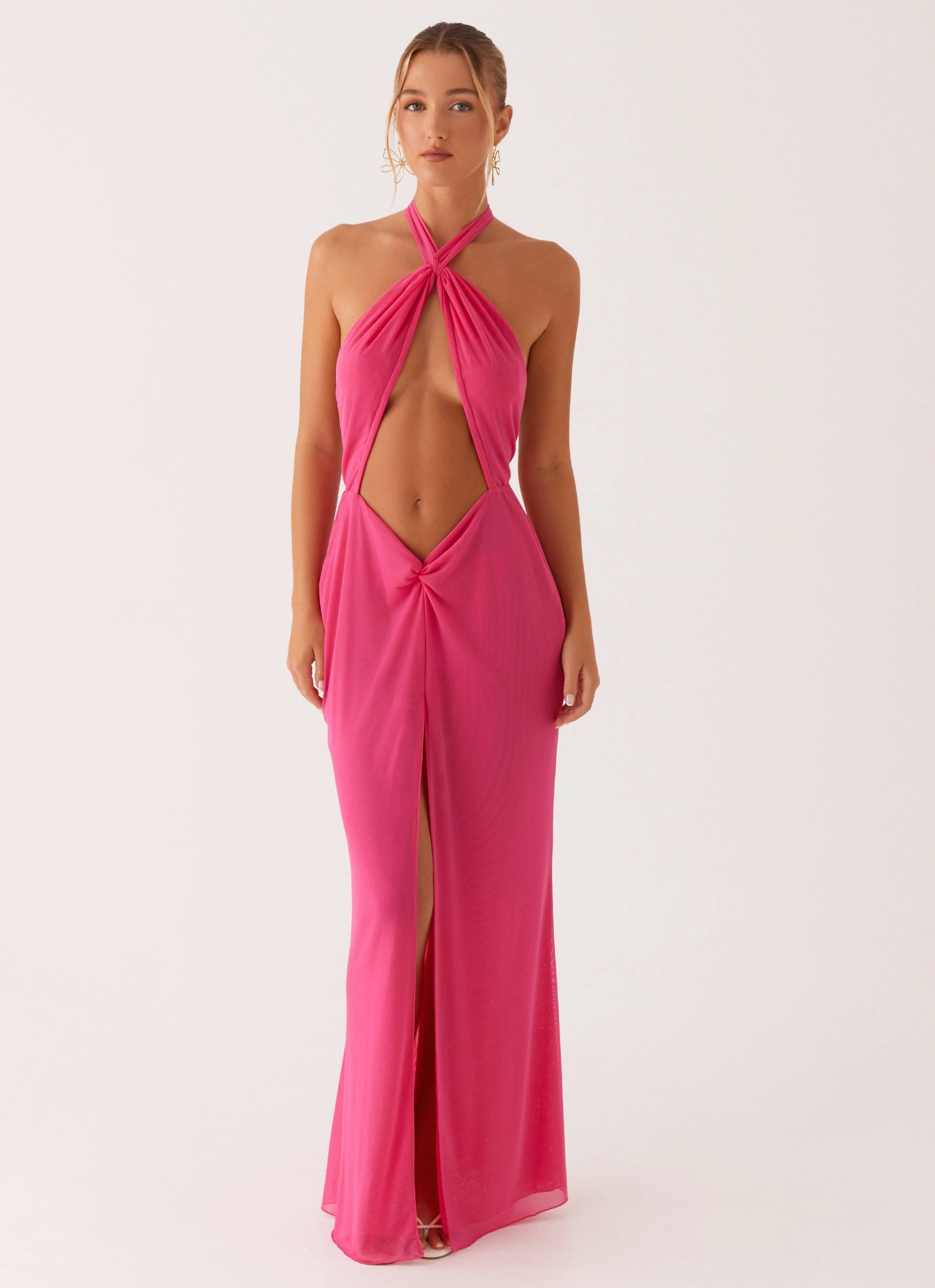 Centre Stage Maxi Dress - Pink Mood Glow Moment Light