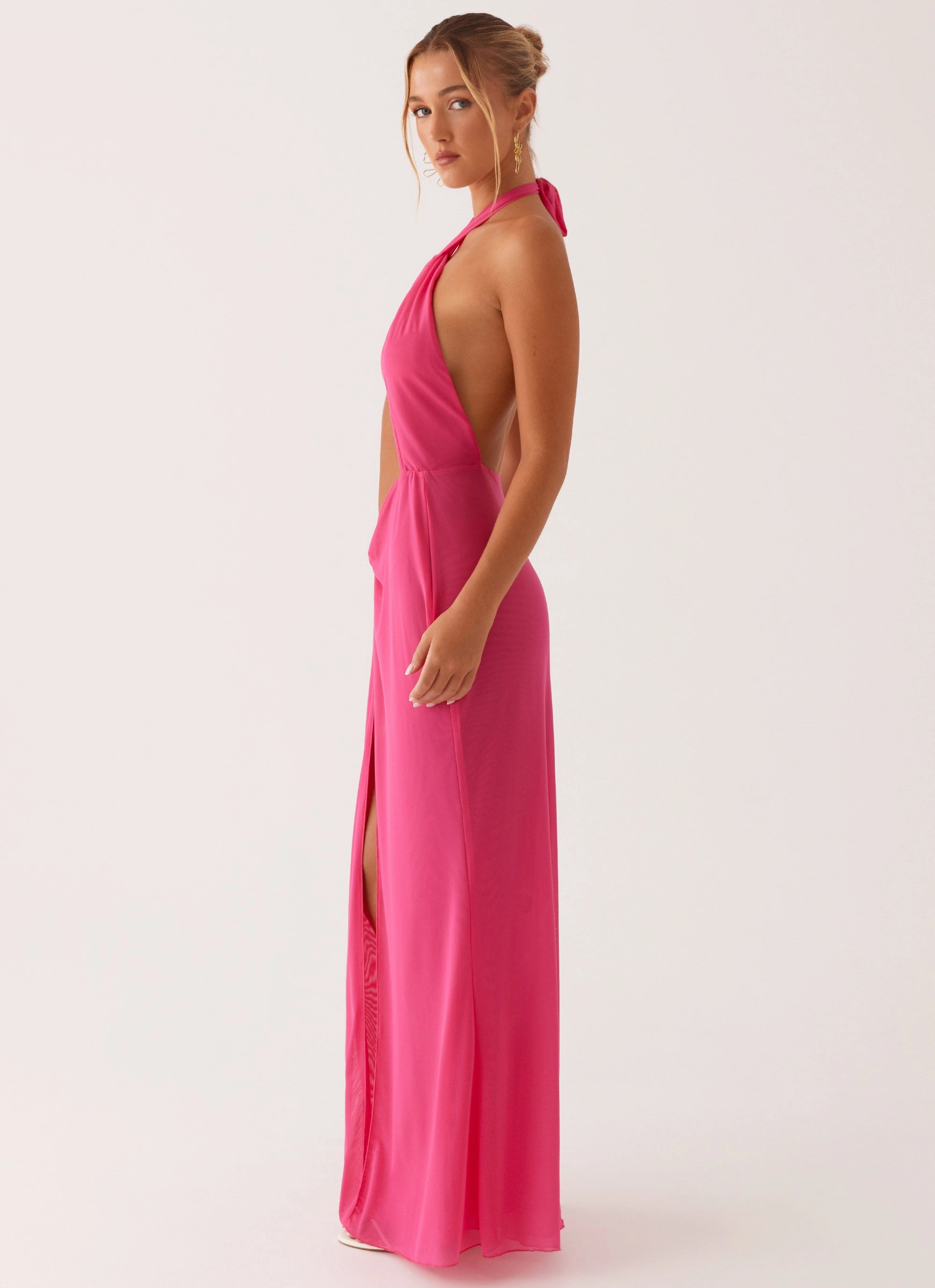 Modern Aesthetic Centre Stage Maxi Dress - Pink