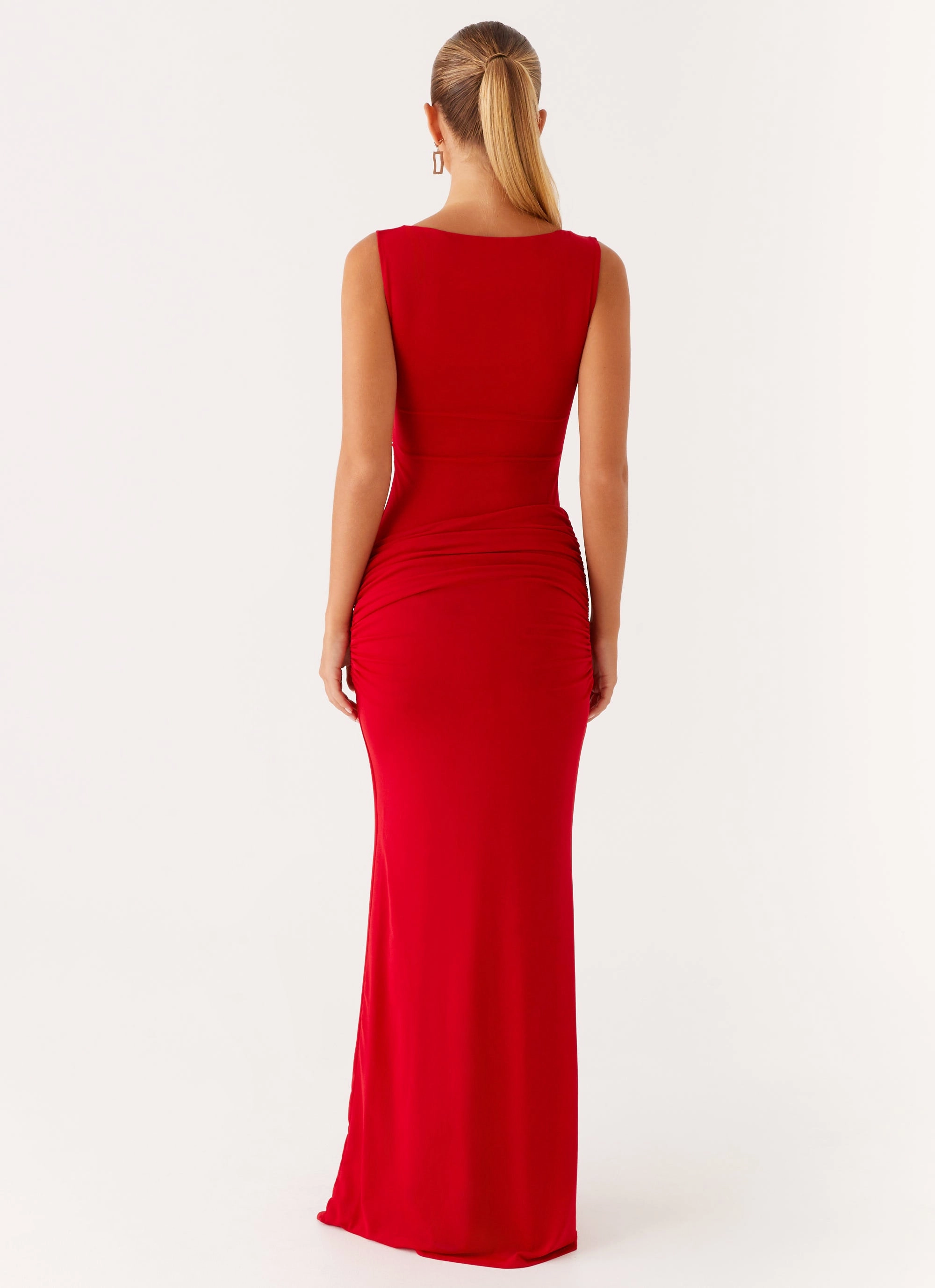 Brunch Fit Day Fit Missy Maxi Dress - Red