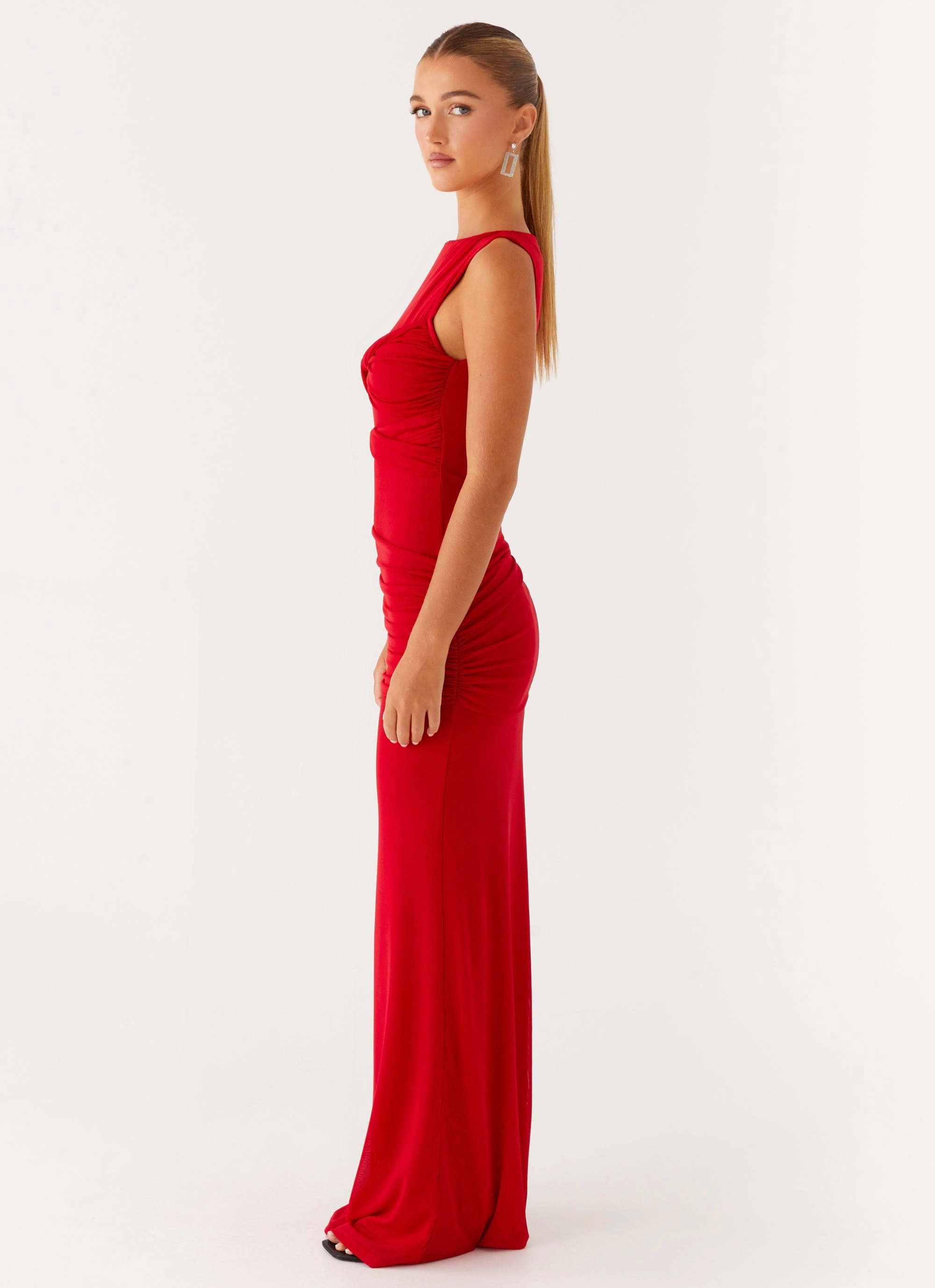 Missy Maxi Dress - Red Versatile-Style