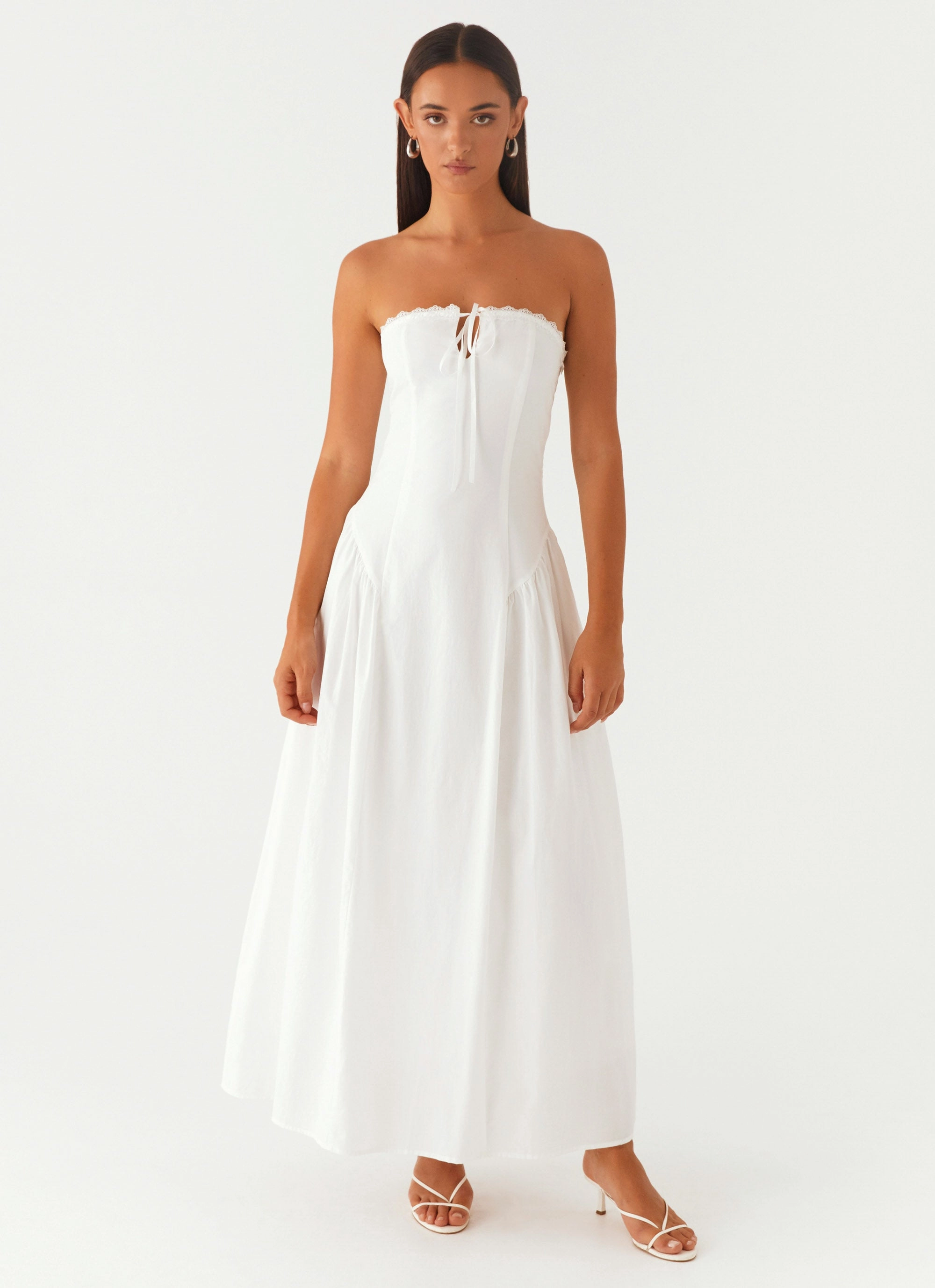 Timeless Layer Work Mood Burleigh Maxi Dress - Ivory