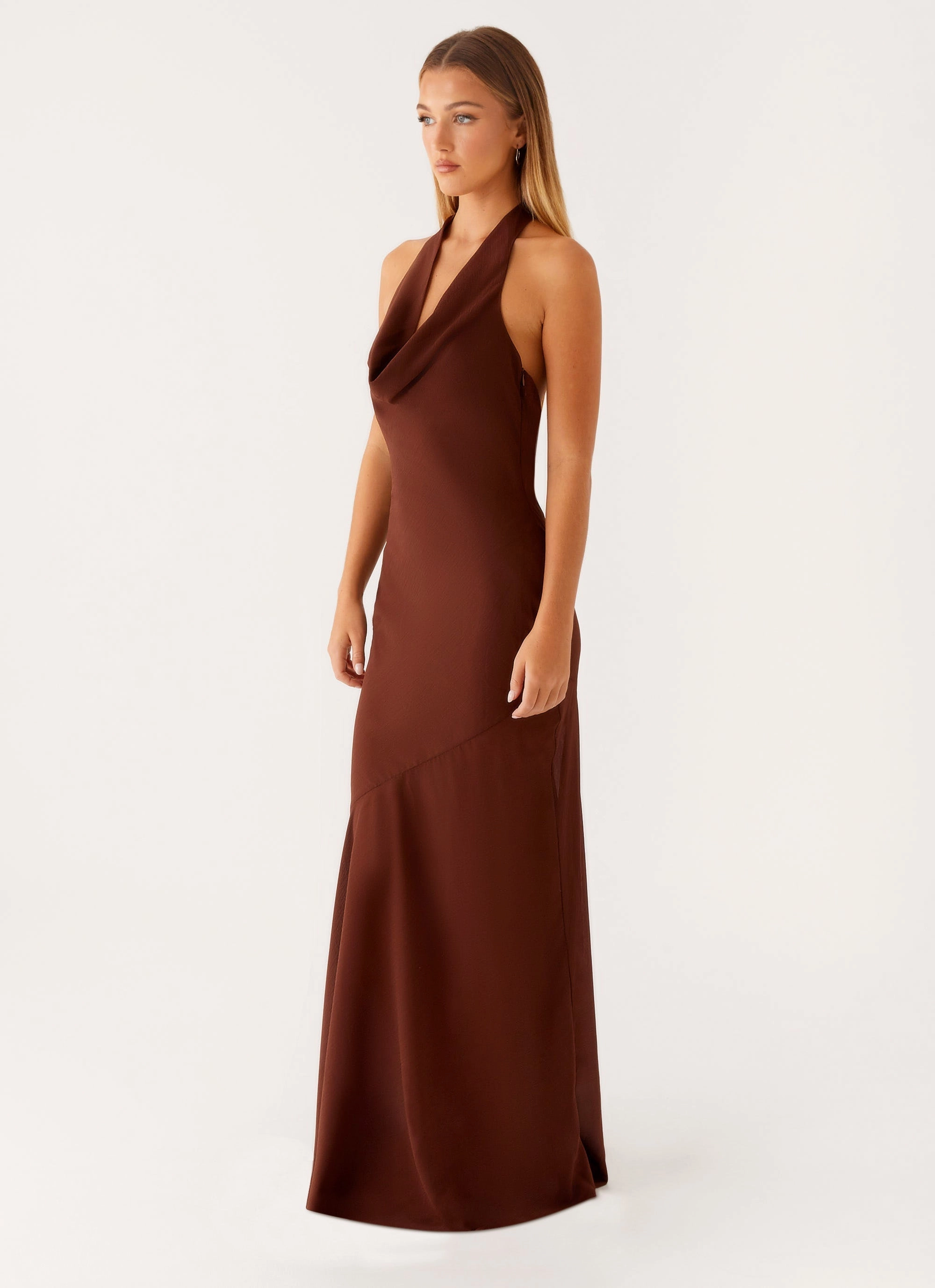 All Gender Sullivan Maxi Dress - Chocolate