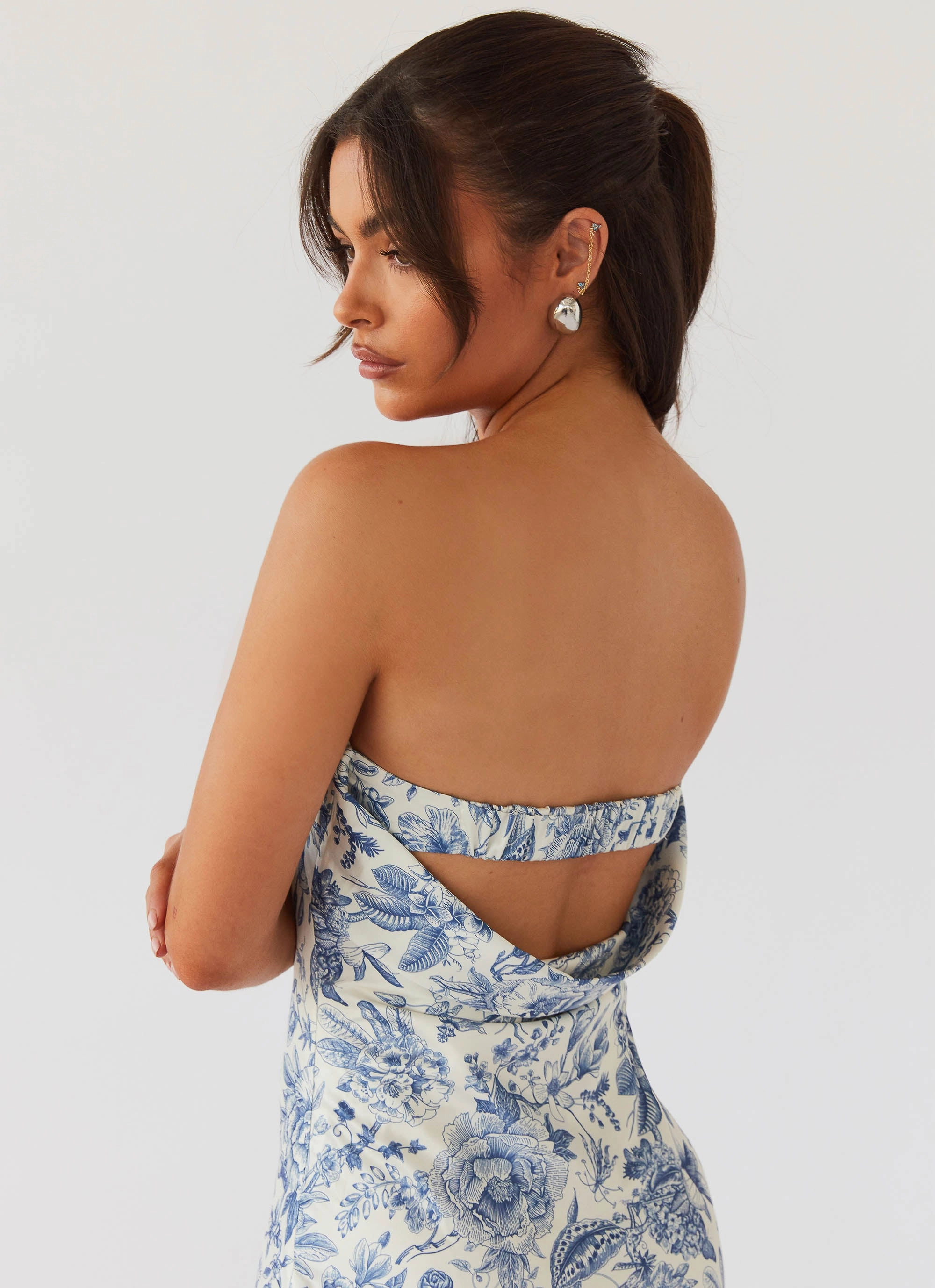 Summer Lover Maxi Dress - Blue Paisley Classic Flow