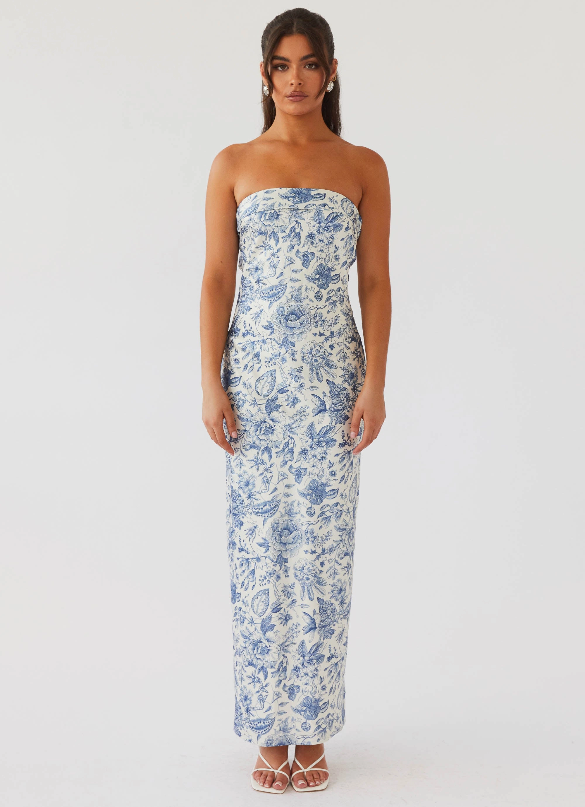Happy Soul Soft and Relaxed Summer Lover Maxi Dress - Blue Paisley