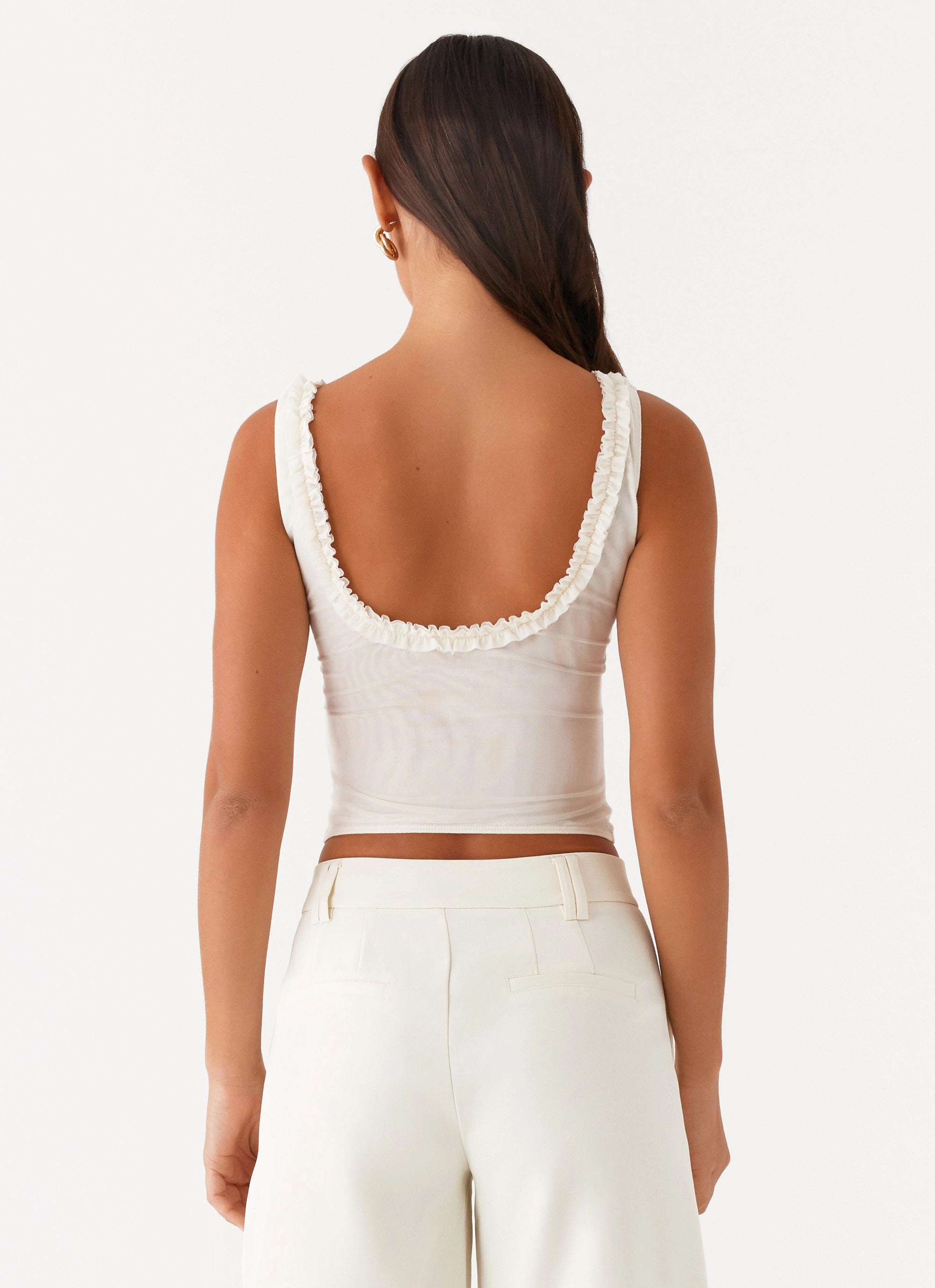 Summer Loving Top - Ivory Reinforced Seam Technique