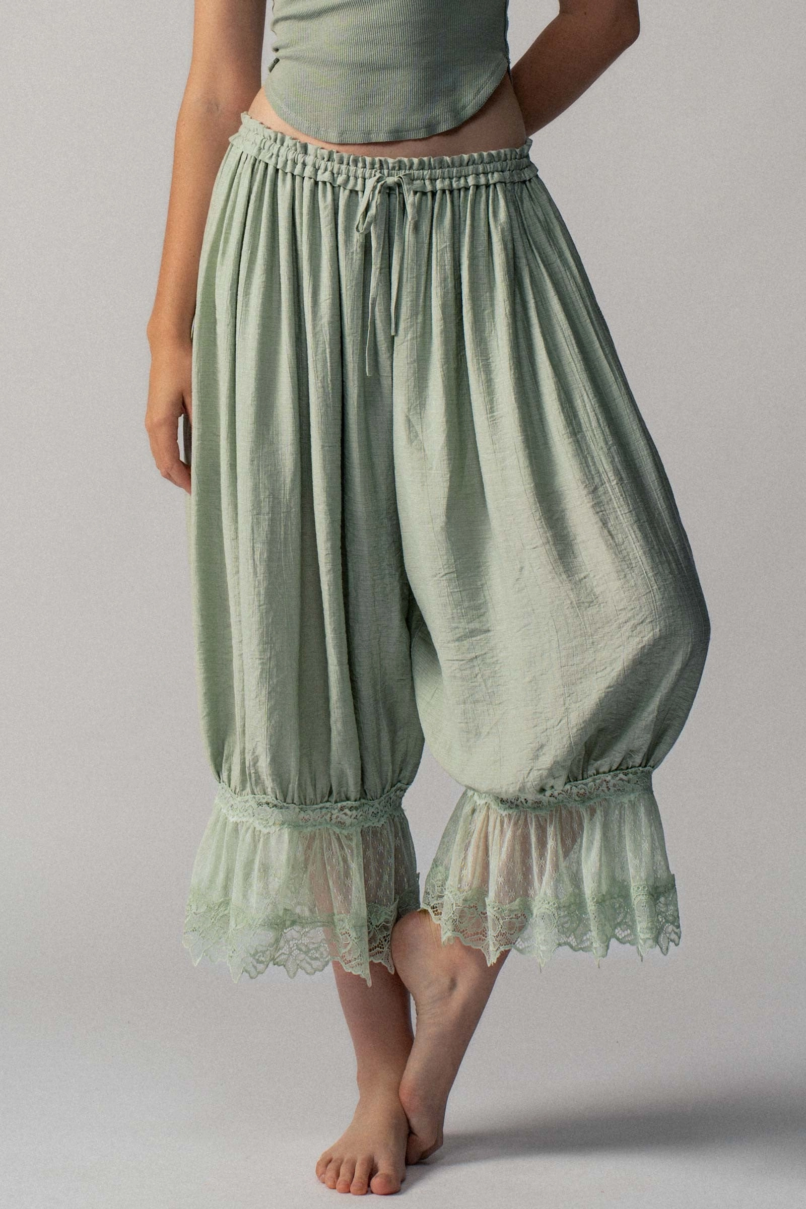 Angelic Bloomer Pants - Sage Fit For Movement