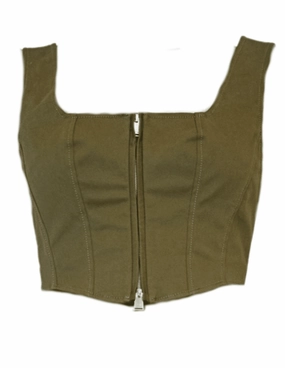 Simkhai Kateri Bustier Top Jungle - ready
